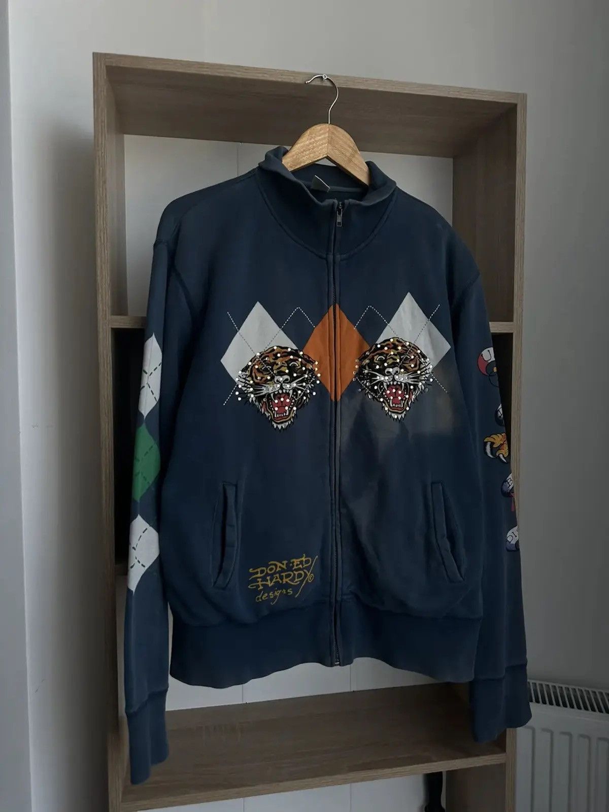 Ed Hardy Vintage Ed Hardy Christian Audigier Hoodie Size US M / EU 48-50 / 2 - 4 Thumbnail