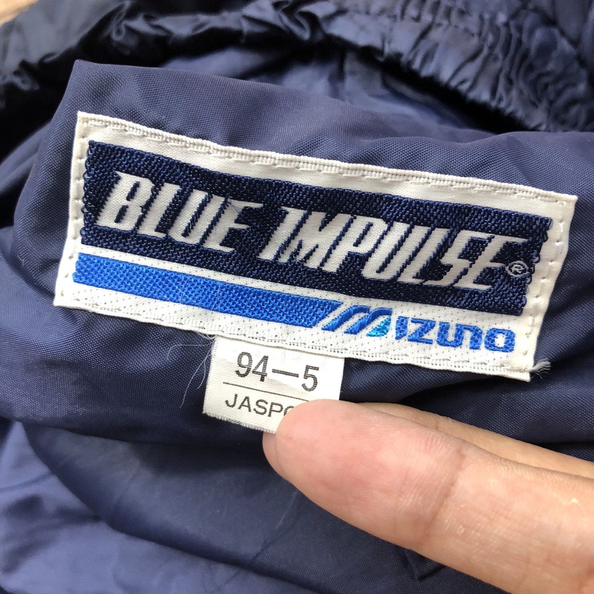Mizuno × Vintage Vintage 90s Blue Impulse MIZUNO Jacket Ski Size US L / EU 52-54 / 3 - 7 Thumbnail