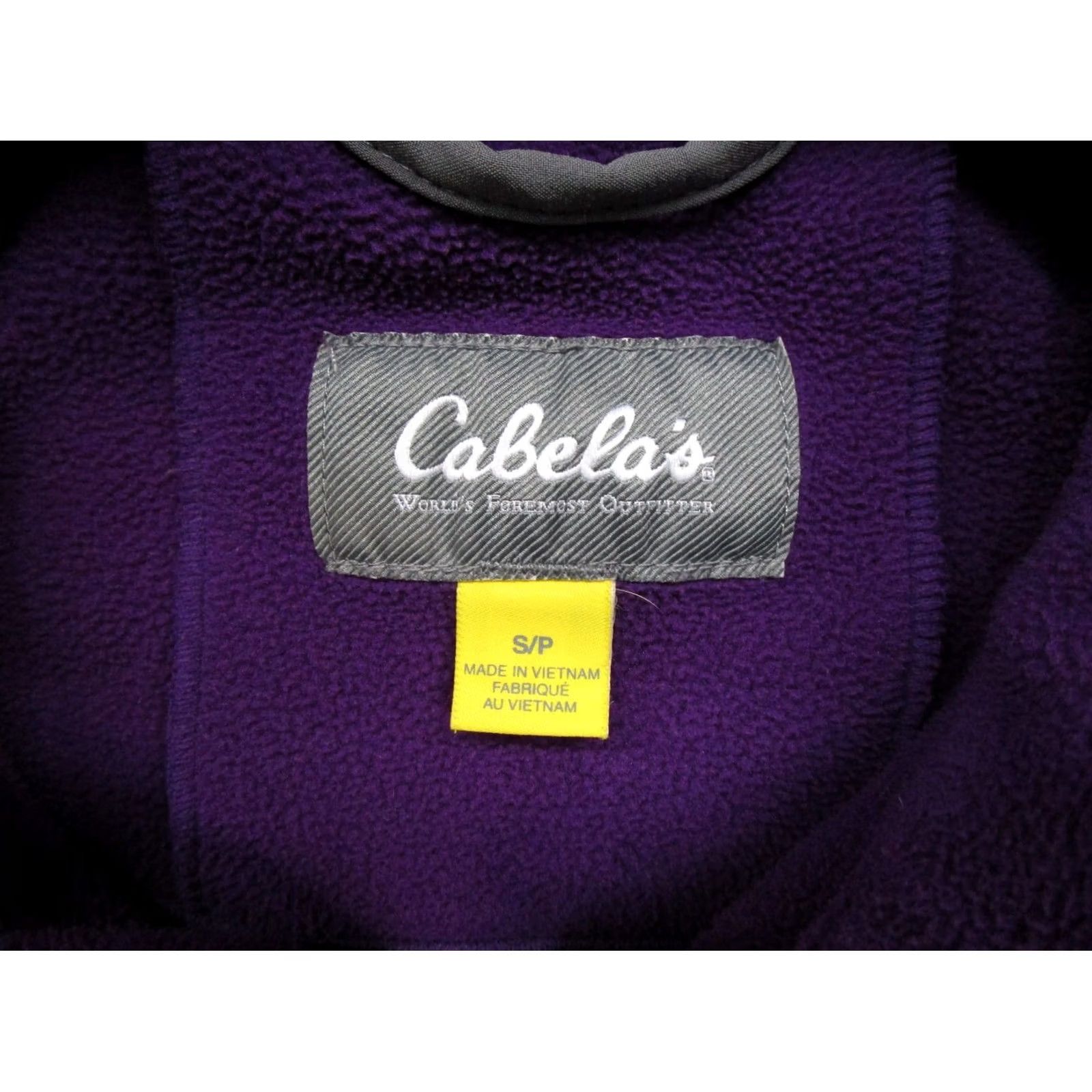 Vintage Cabela's Purple Fleece Polartec Full Zip Jacket Women’s Size S Outdoors Camping Shirt Women Purple Fleece Full Zip 90s Outdoor Mens Girls Size S / US 4 / IT 40 - 2 Thumbnail