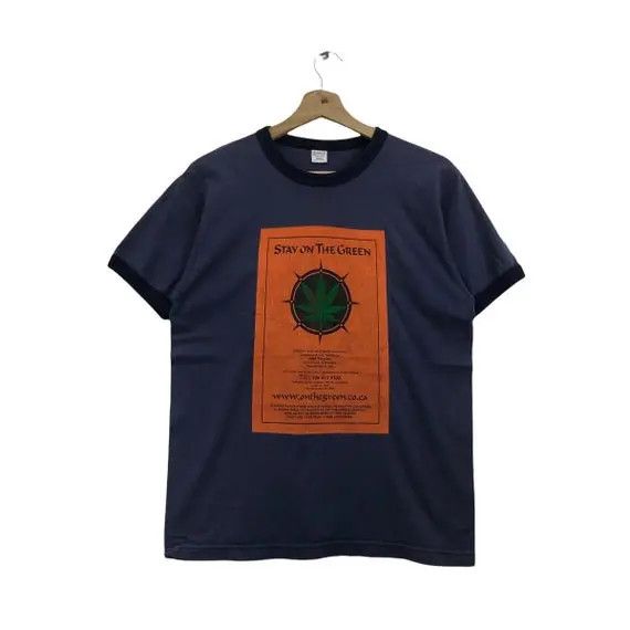 Sugar Cane Vtg CHESWICK SUGAR CANE Stay On Green Tee Shirt Toyo Size US S / EU 44-46 / 1 - 1 Thumbnail
