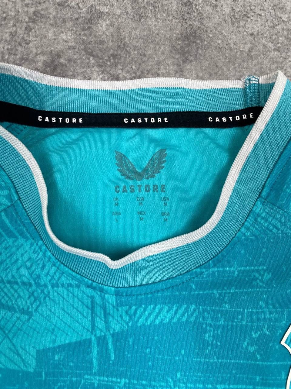 Castore Castore FC Utrecht Third Football Shirt 2023-24 Teal Blue Size US M / EU 48-50 / 2 - 4 Thumbnail
