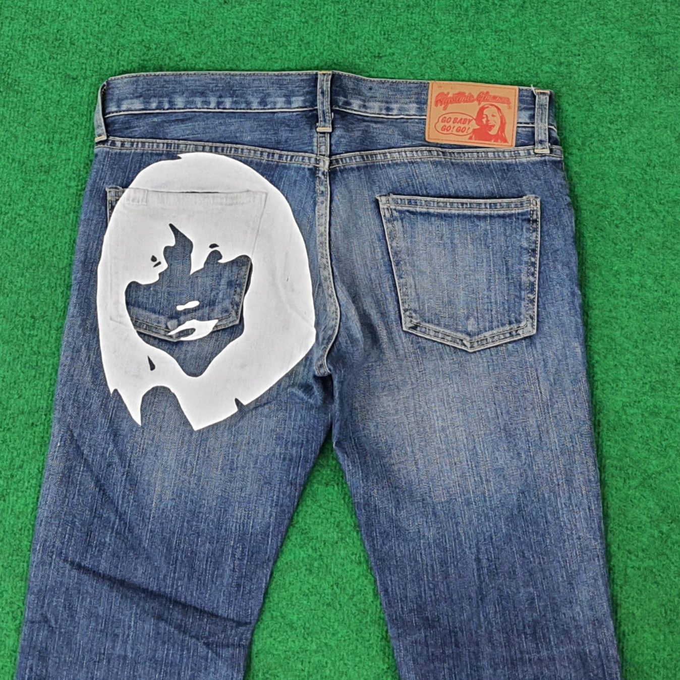 Hysteric Glamour Vintage Hysteric Glamour Japan Brand Custom Jeans C252N20 Size 31" - 2 Thumbnail
