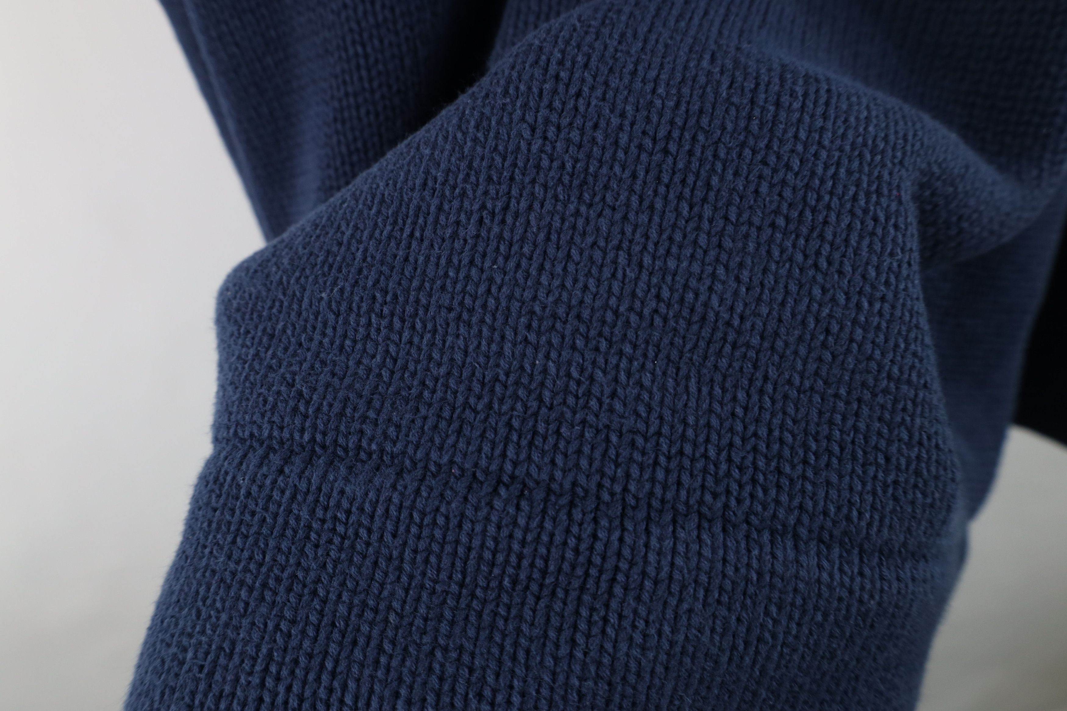 Tommy Hilfiger Vintage 90s Tommy Hilfiger Spell Heavy Knit Half Zip Sweater Size US XXL / EU 58 / 5 - 5 Thumbnail
