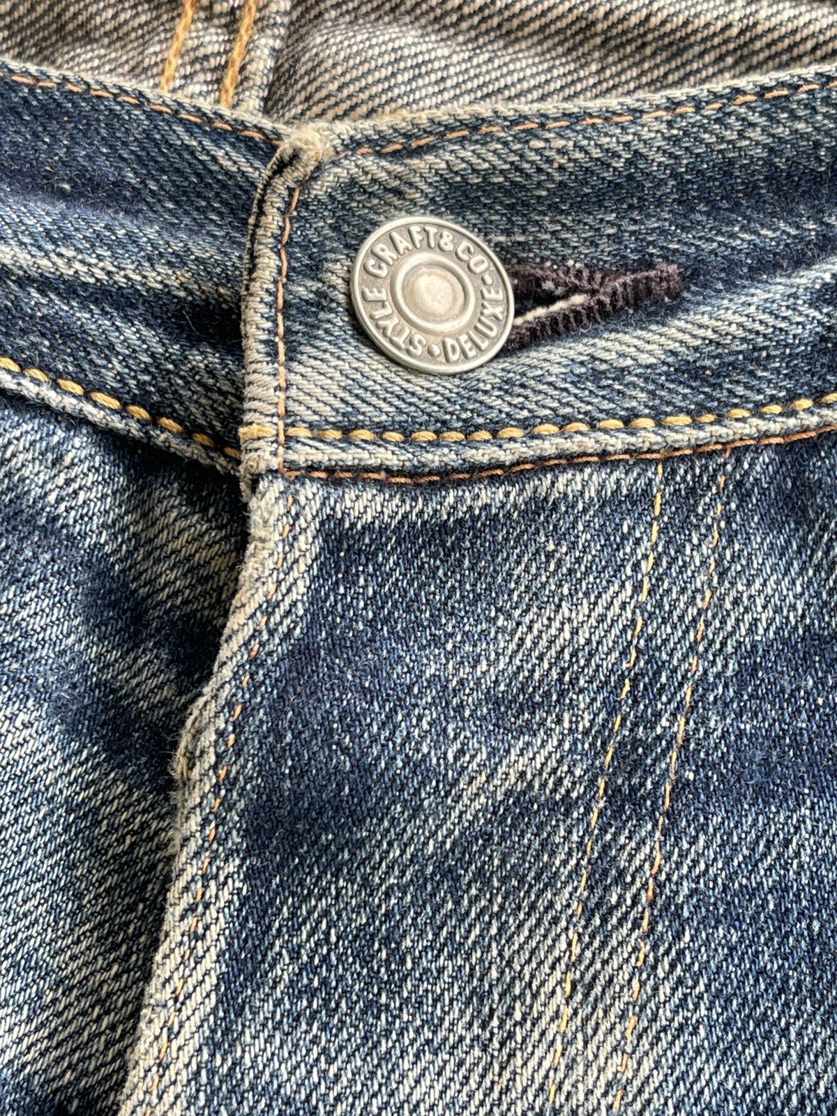 Evisu Evisu Daicock Distressed Selvedge Denim Size US 34 / EU 50 - 12 Thumbnail