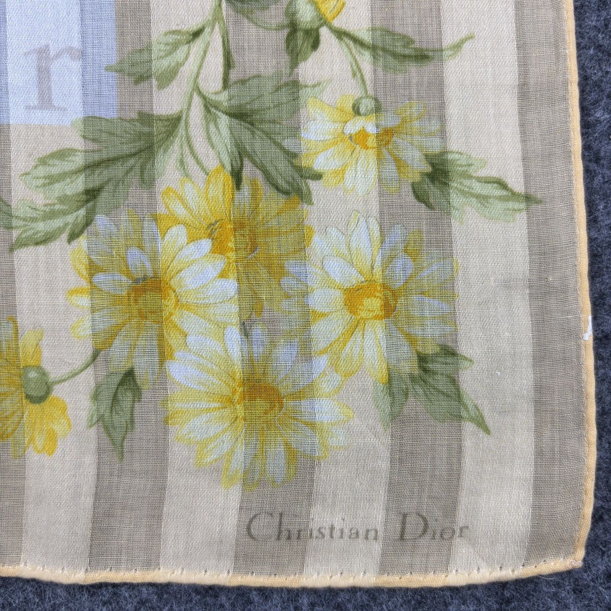 Christian Dior Monsieur × Vintage Handkerchief # E049 # Bandana # Neckerchief Size ONE SIZE - 3 Thumbnail
