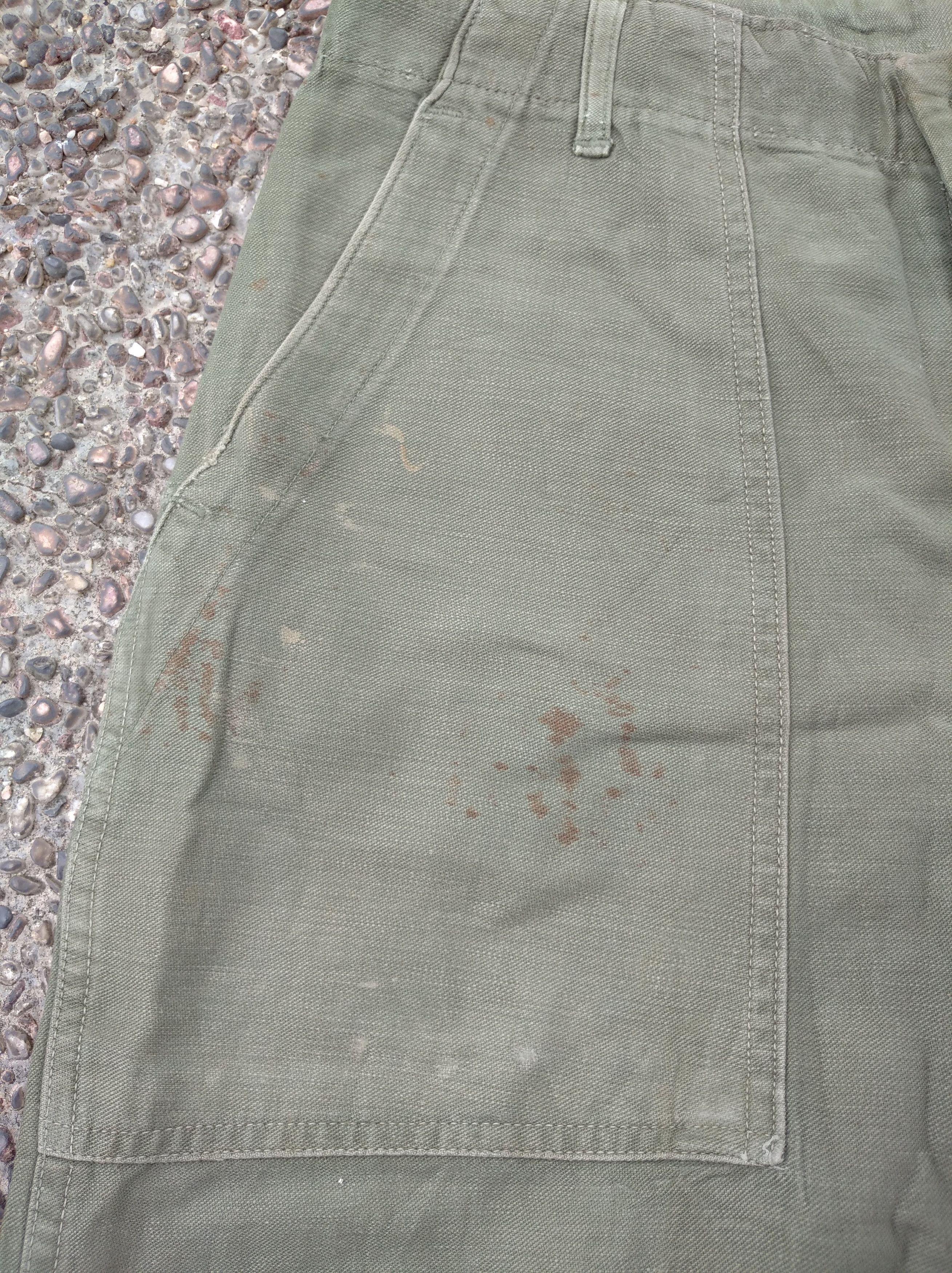 Vintage Vintage 60'sOG-107 Fatique trousers pants size 28 Size US 28 / EU 44 - 5 Thumbnail