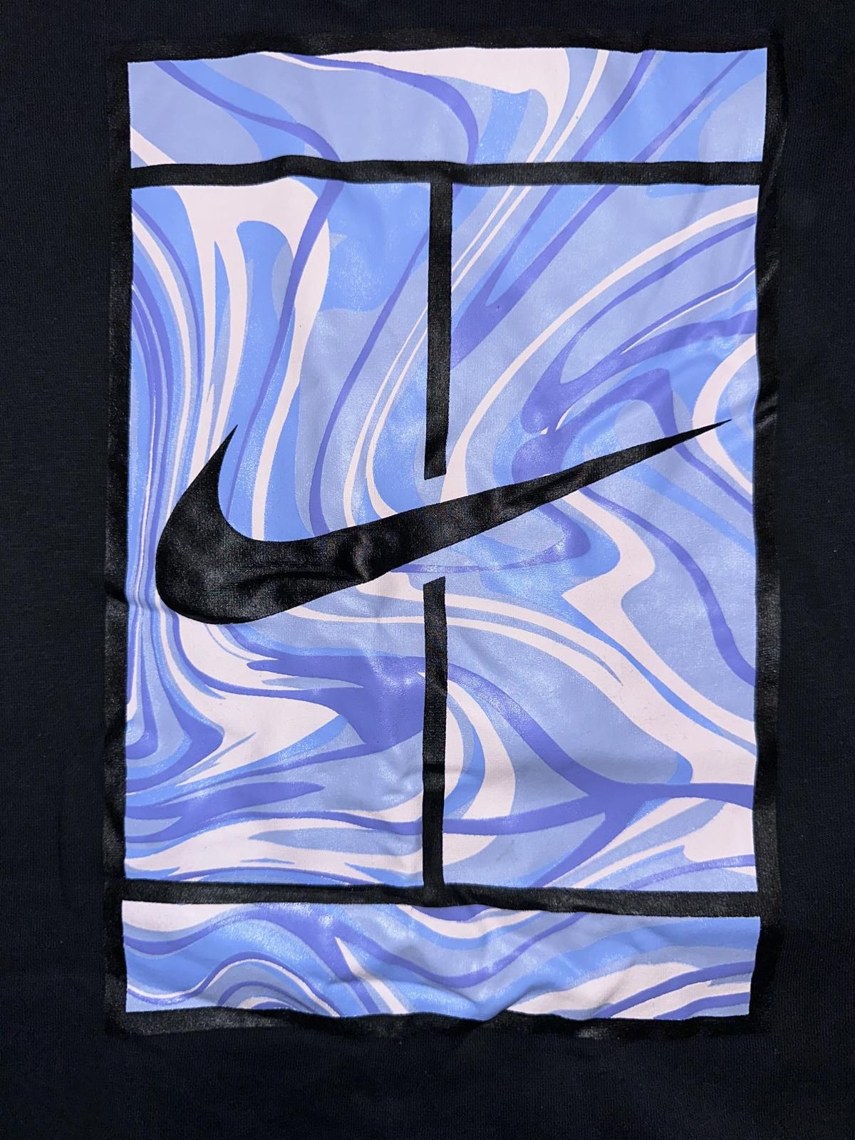 Nike Nike Court Fleece Pullover Long Sleeve Black Tennis Sweatshirt Size US XL / EU 56 / 4 - 2 Thumbnail