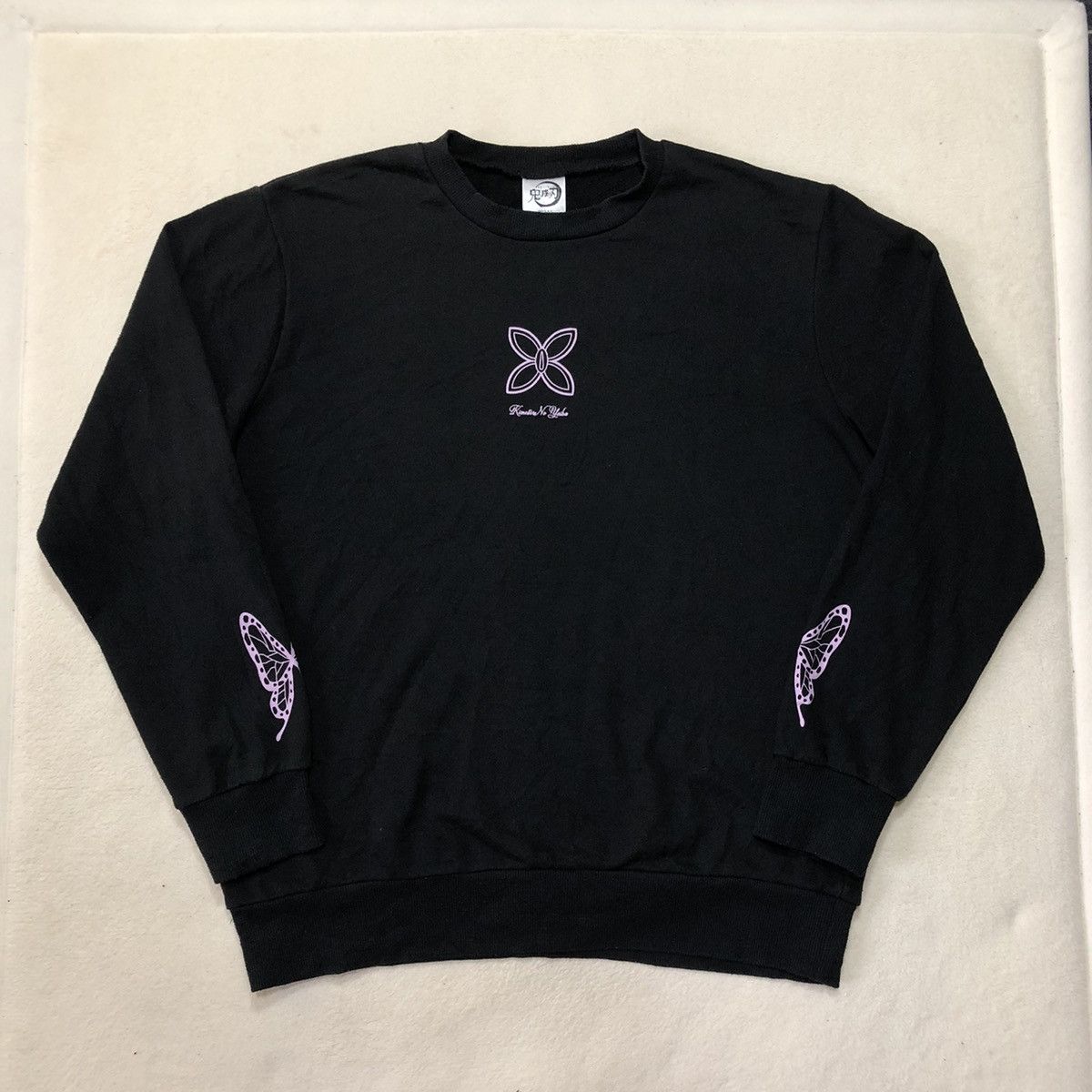 Anime × Japanese Brand SHINOBU DEMON SLAYER Anime Sweatshirt Size US L / EU 52-54 / 3 - 1 Thumbnail