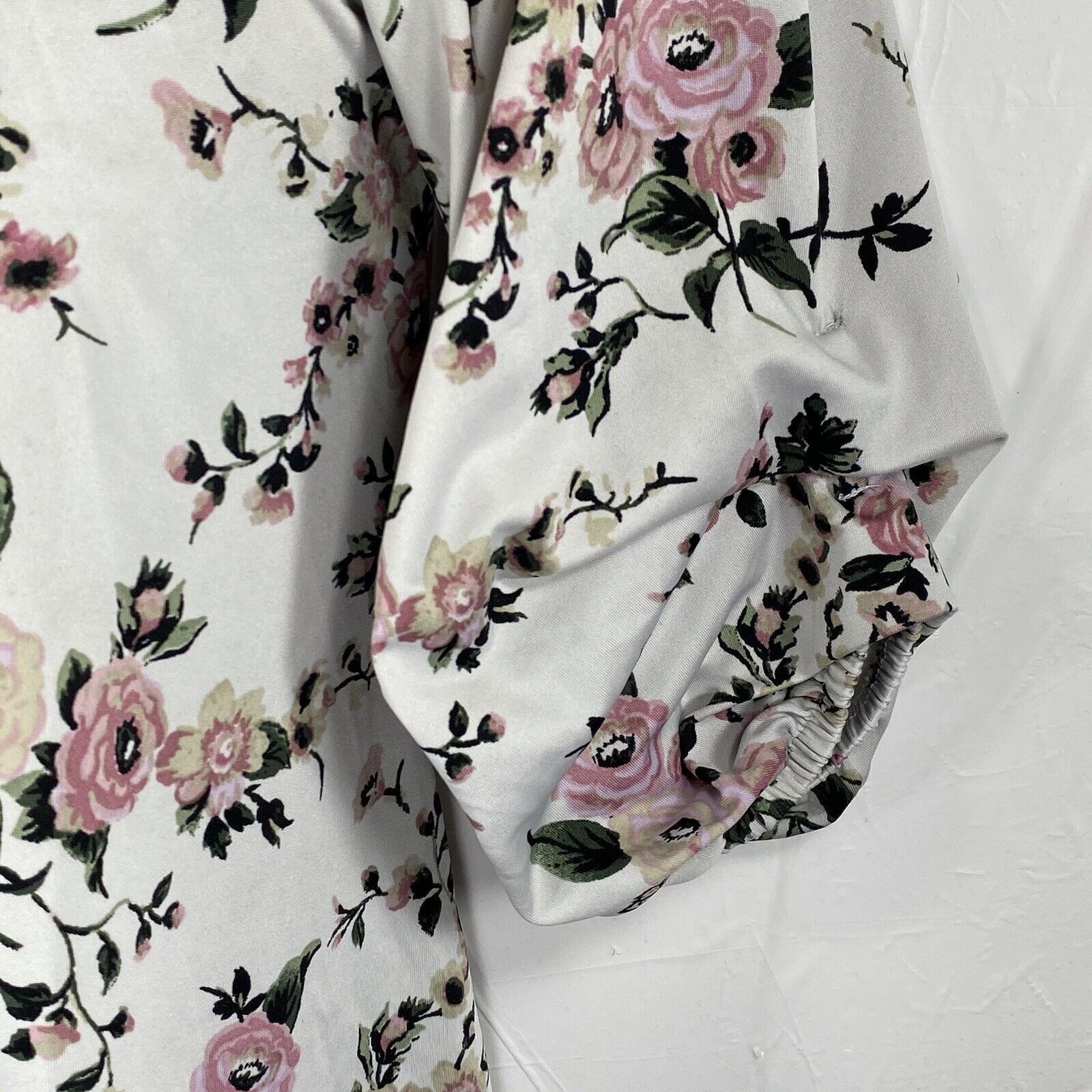 Other First Love Medium Floral Off Shoulder Chain Strap Blouse Size M / US 6-8 / IT 42-44 - 6 Thumbnail