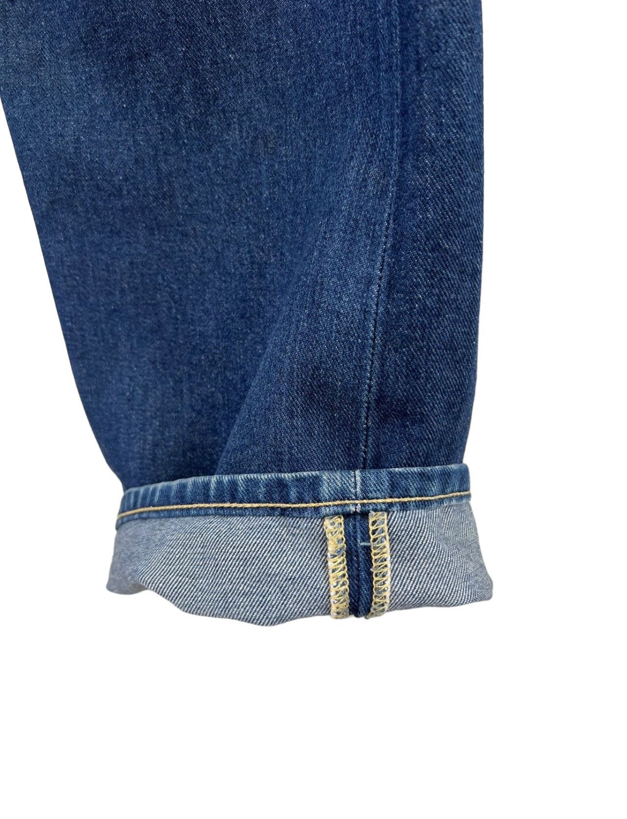 Evisu RARE!!! Vintage 90s Evisu Evis Mud Blue Denim Jeans Size US 32 / EU 48 - 21 Thumbnail