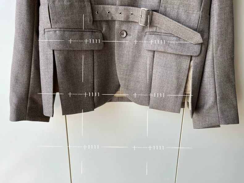 Comme des Garcons Comme Des Garcons Buckle split blazer Size S / US 4 / IT 40 - 8 Thumbnail