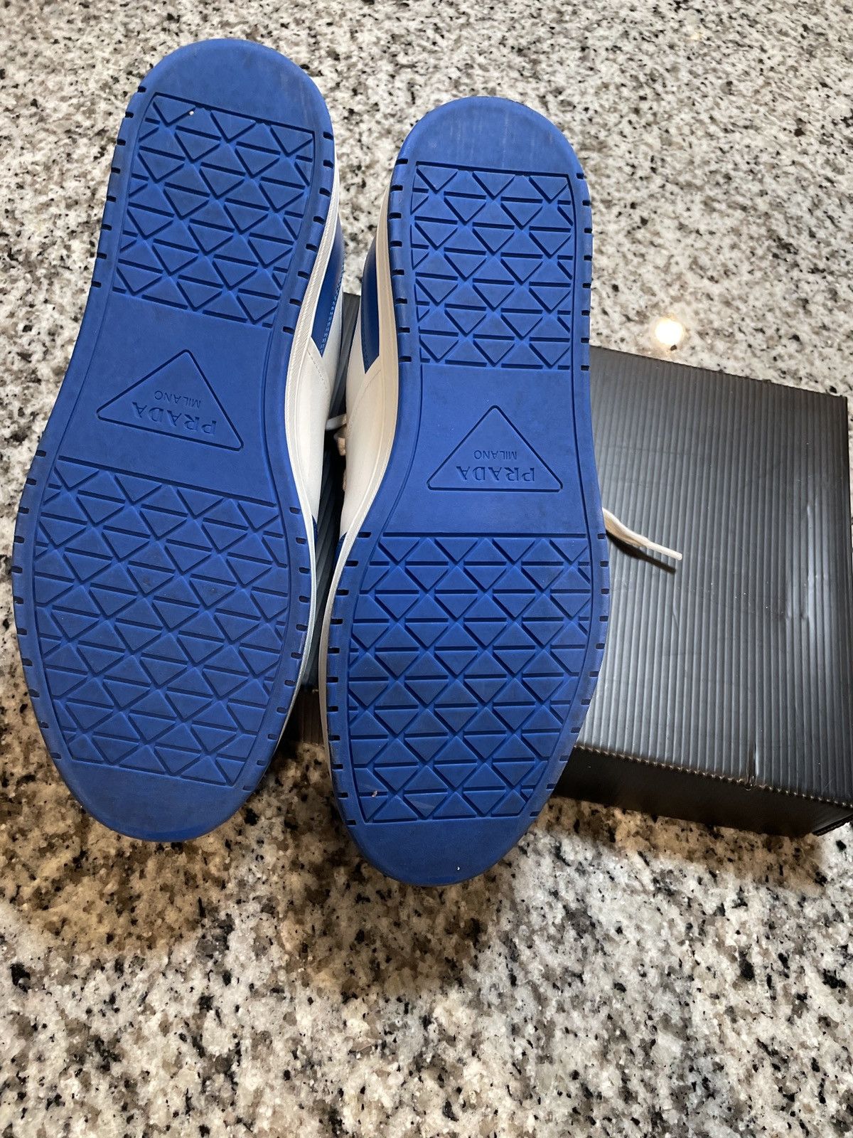 Prada Prada downtown leather “Colba Blue” Size US 9.5 / EU 42-43 - 5 Thumbnail