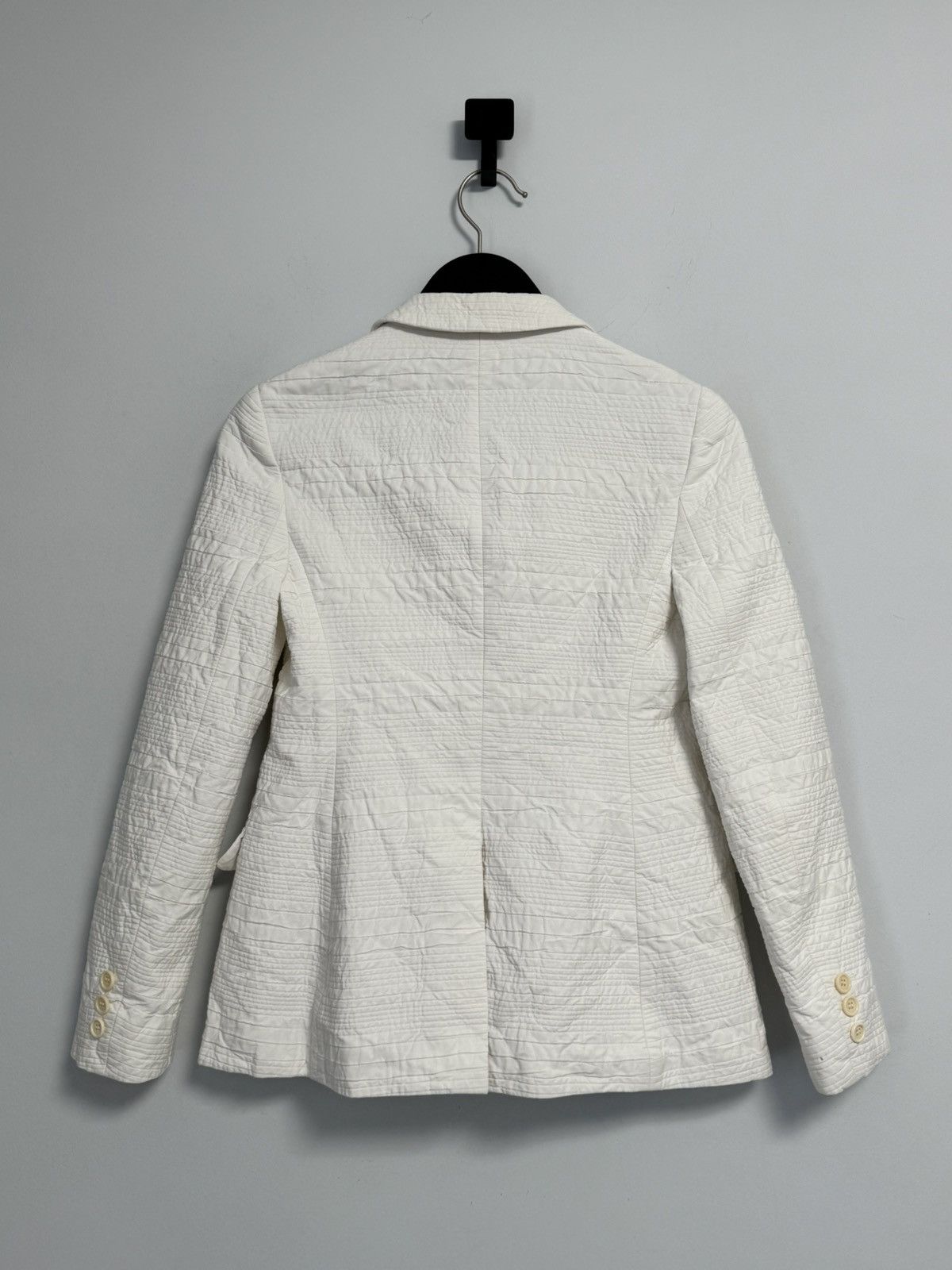 Prada Prada Women’s Jacket Blazer Luxury White Size M / US 6-8 / IT 42-44 - 16 Thumbnail
