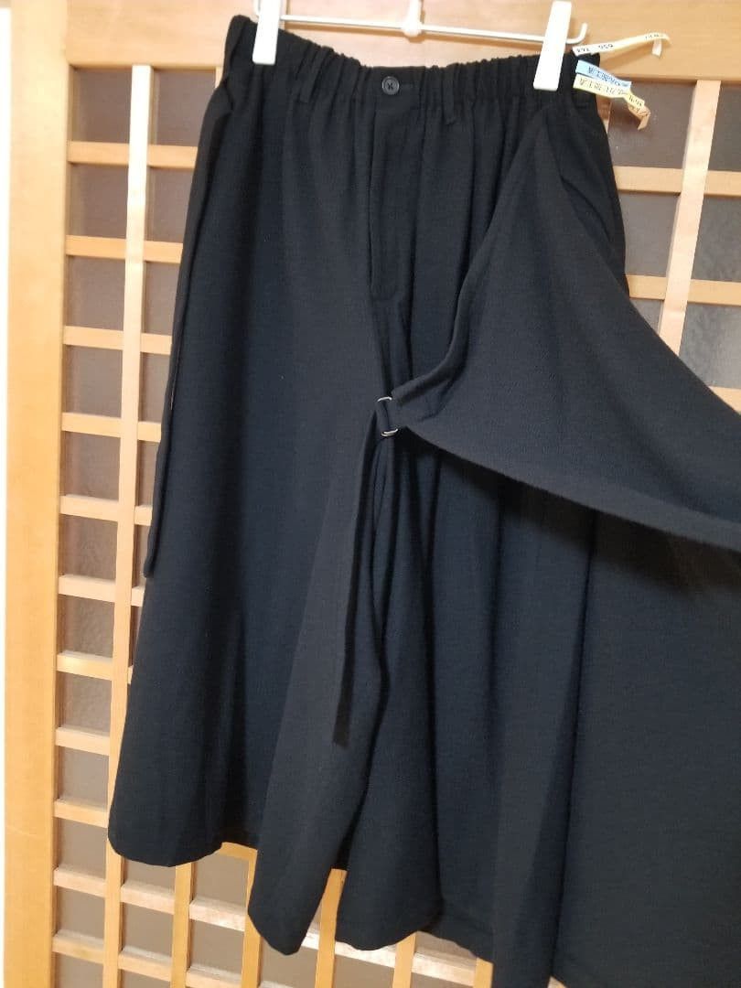 Yohji Yamamoto POUR HOMME 24AW Wool Flannel Drape Pants HO-P75-550 Size US 35 - 5 Thumbnail
