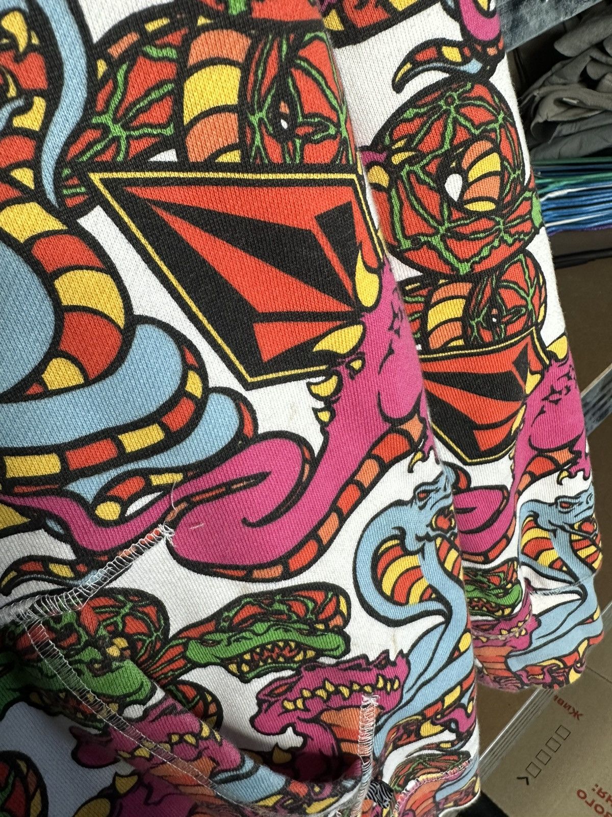 Volcom Volcom Snake Dragon Hoodie Full Zip All Over Print Graphic Size US M / EU 48-50 / 2 - 7 Thumbnail