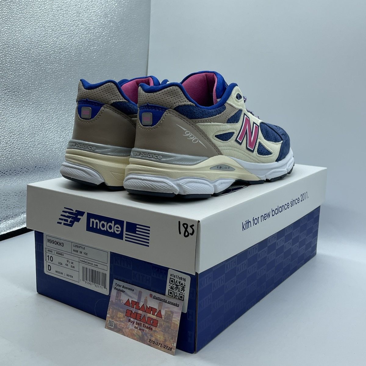 New Balance Kith x 990v3 Daytona Size US 10 / EU 43 - 5 Thumbnail