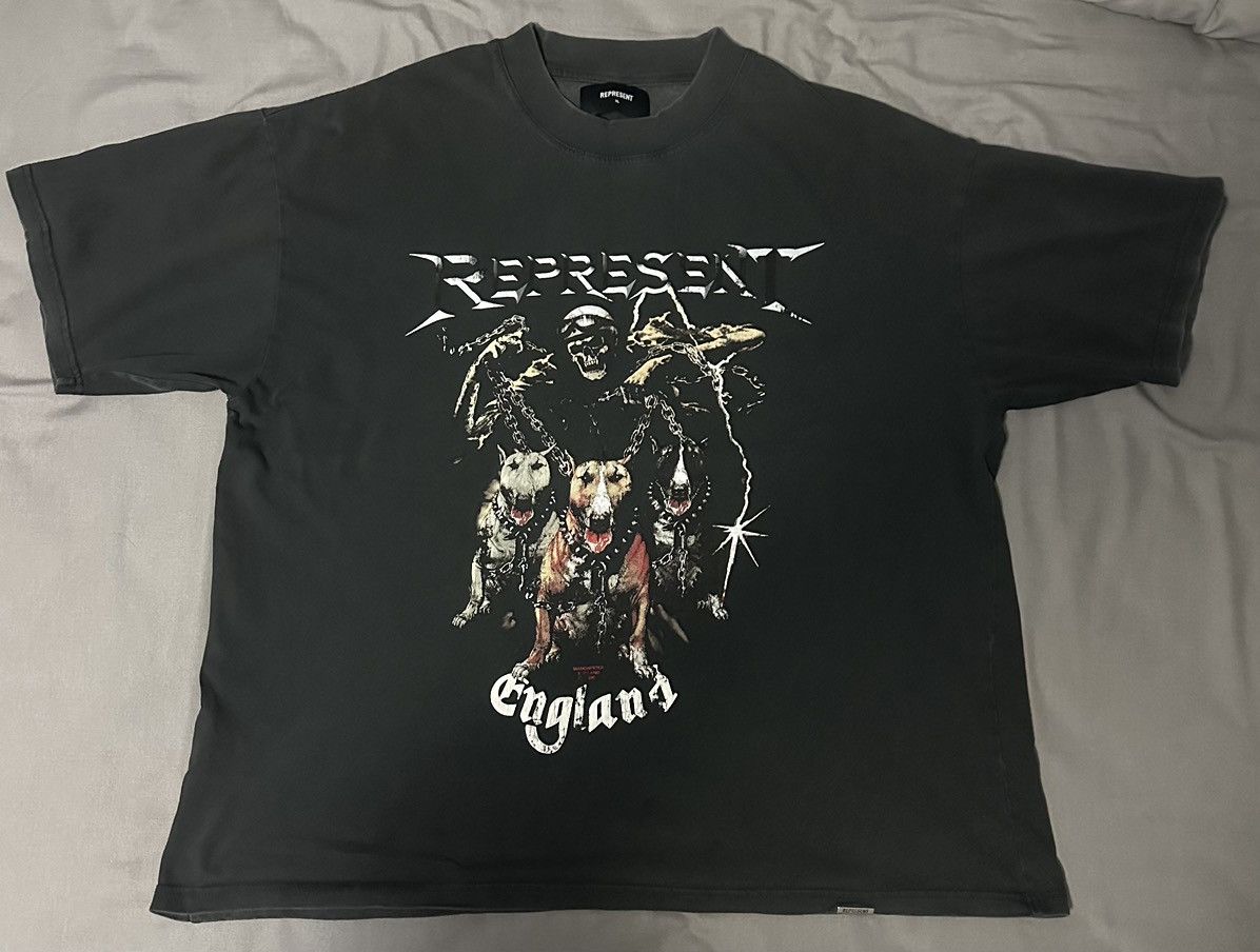 image of Represent Clo Represent Men’S Tee in Vintage Black, Men's (Size XL)