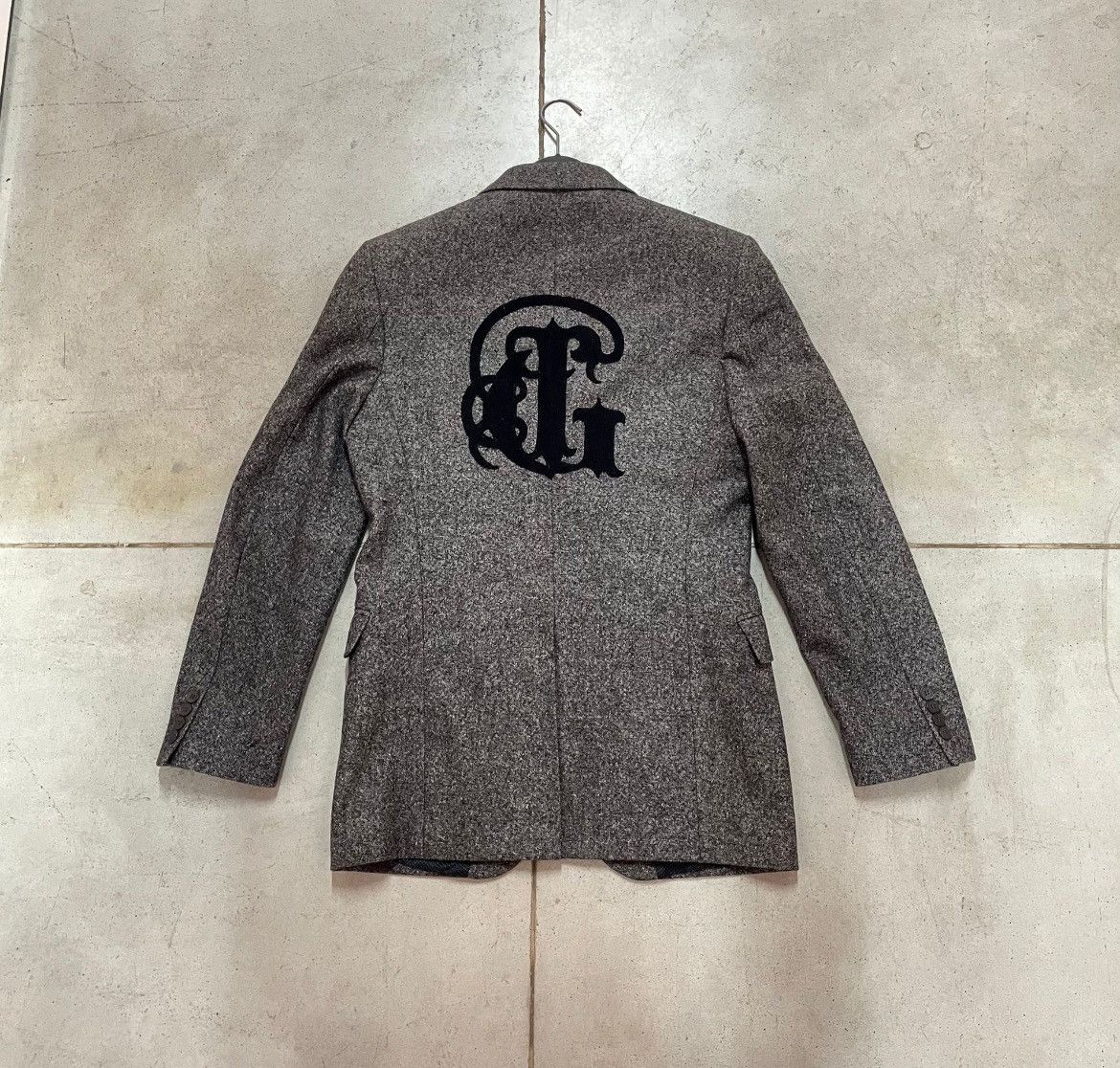 Givenchy 🔥BIG LOGO Very Rare Vintage Tweed Givenchy Jacket Blazer🔥 Size US M / EU 48-50 / 2 - 6 Thumbnail