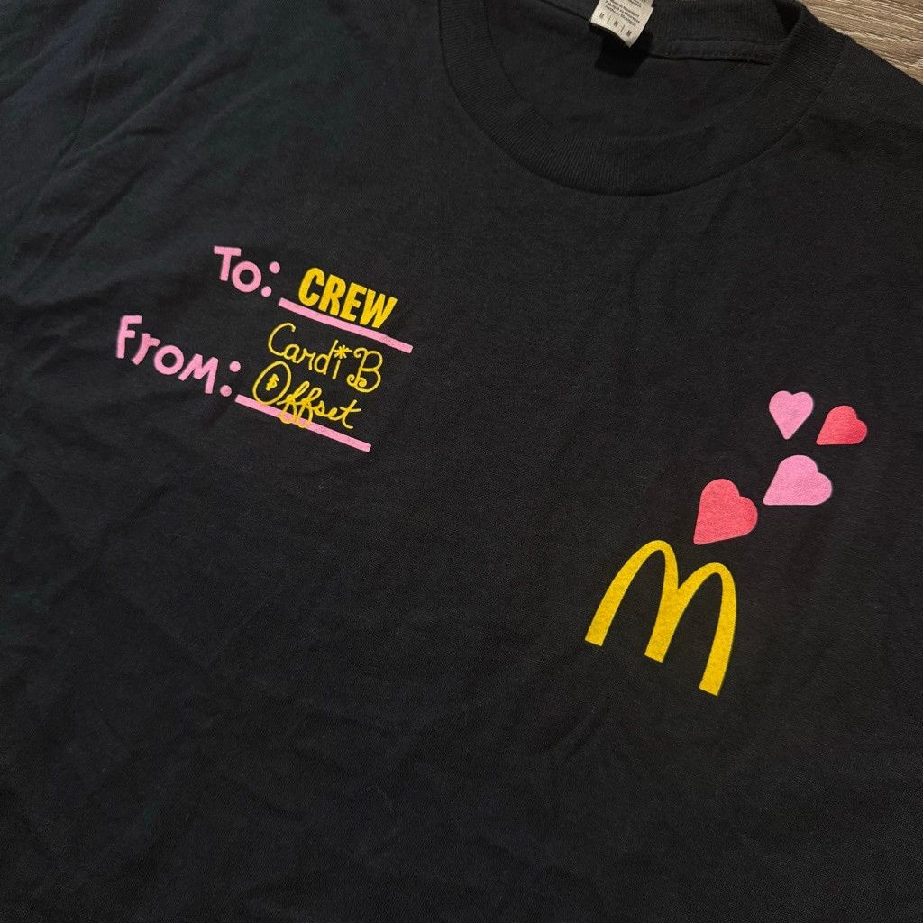 Other Cardi B Offset X McDonald's Short Sleeve Shirt Medium Size US M / EU 48-50 / 2 - 2 Thumbnail