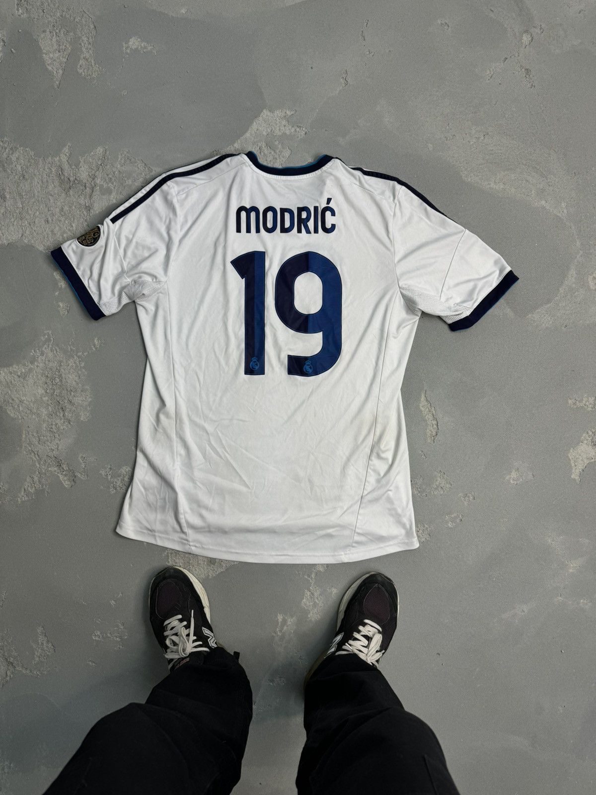 Adidas Real Madrid - Modric 2012 Away Soccer Jersey Size US XL / EU 56 / 4 - 2 Thumbnail