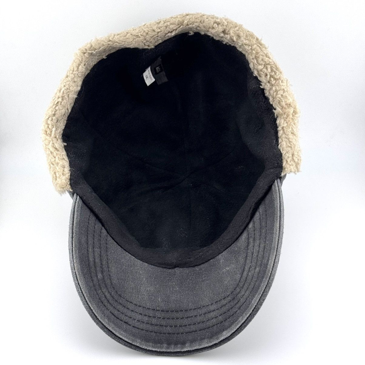Rei REI Co-op Earflap Winter Cap Charcoal Faux Shearling Hat Size ONE SIZE - 9 Thumbnail