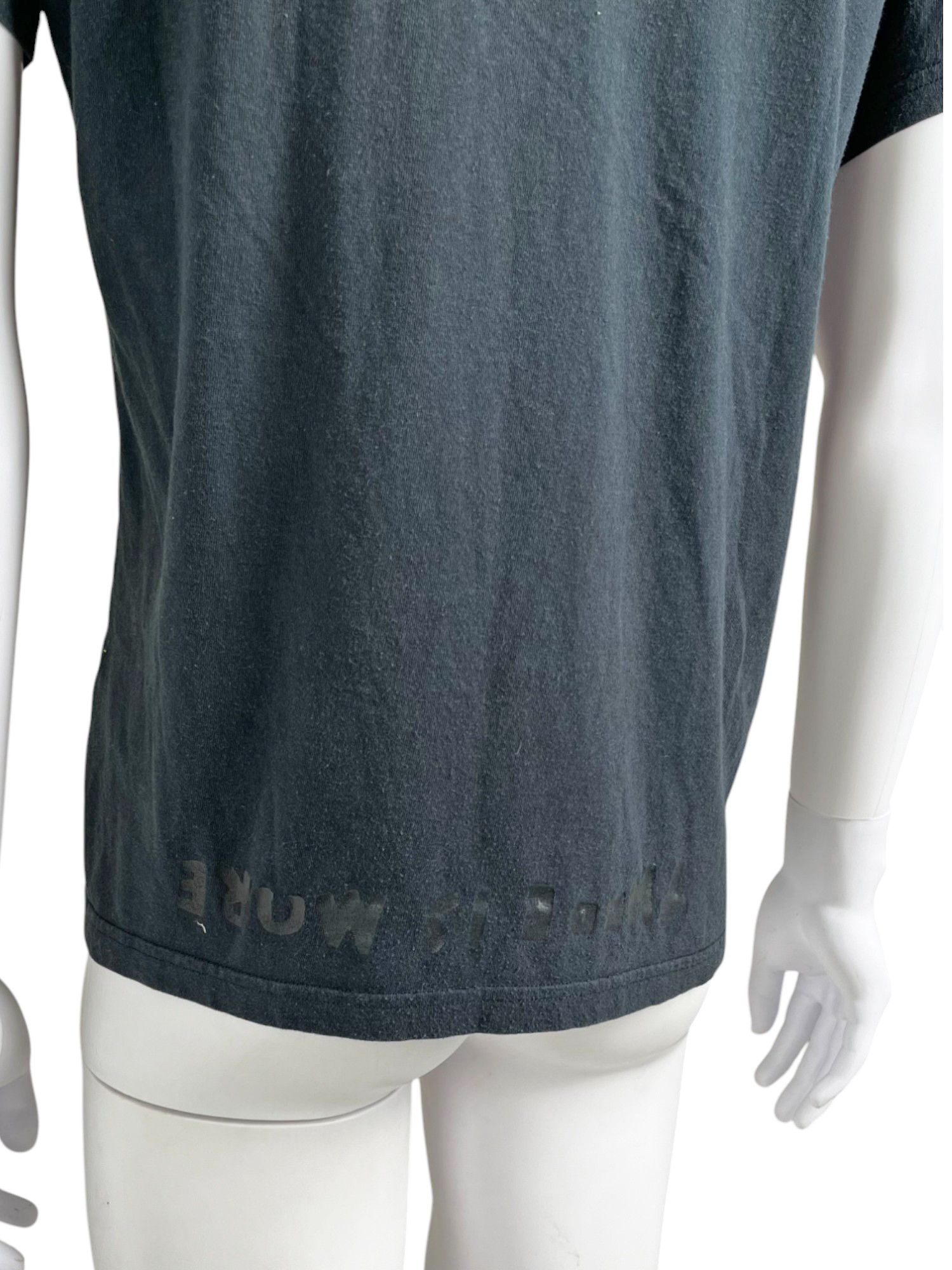 Maison Margiela Martin Margiela AIDS Charity Black Tee Size US M / EU 48-50 / 2 - 6 Thumbnail