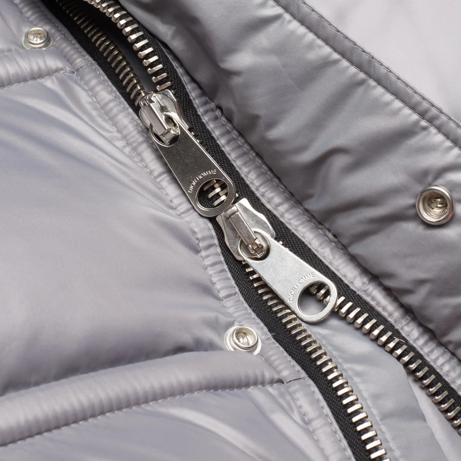 Dior DIOR HOMME Gray Goose Down Vest EU 52 US L 8H 2008 Size US L / EU 52-54 / 3 - 5 Thumbnail