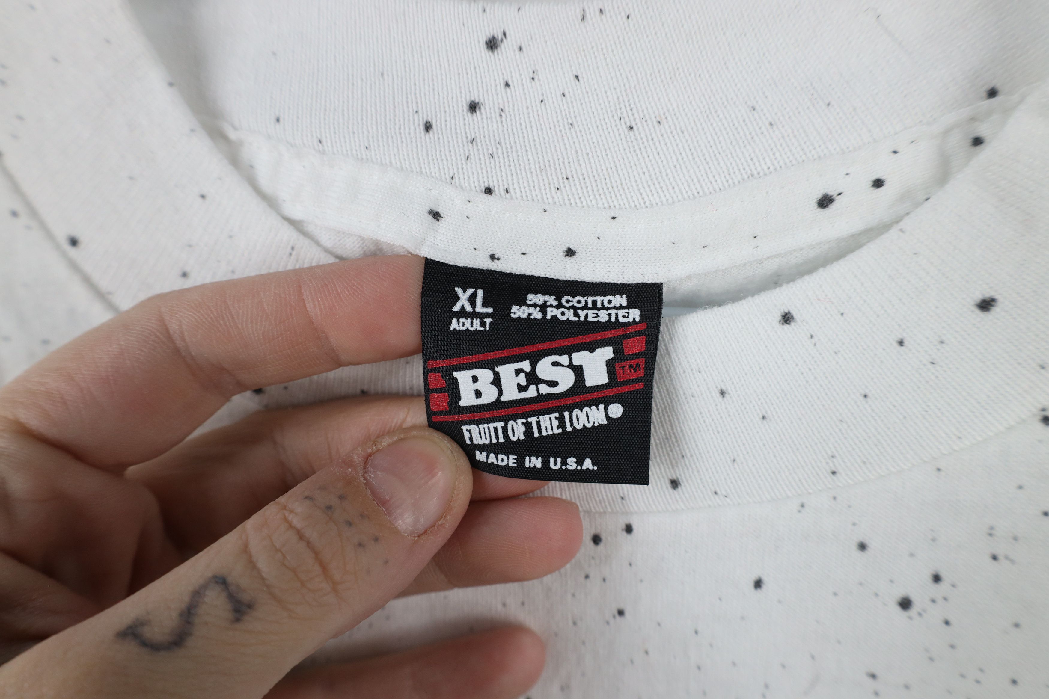 Vintage Vintage 90s aint Fleck Quilt Patch Dance Mom T-Shirt USA Size XL / US 12-14 / IT 48-50 - 8 Thumbnail