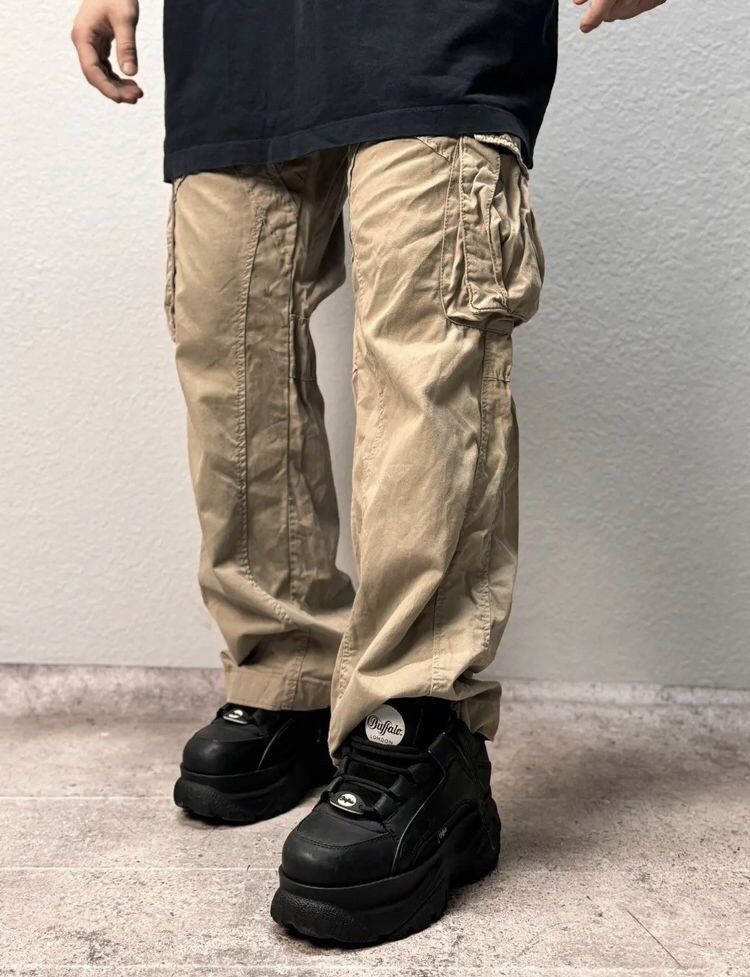 Just Cavalli × Roberto Cavalli Bontage Pants Vintage Just Cavalli Distressed Punk Size US 32 / EU 48 - 3 Thumbnail