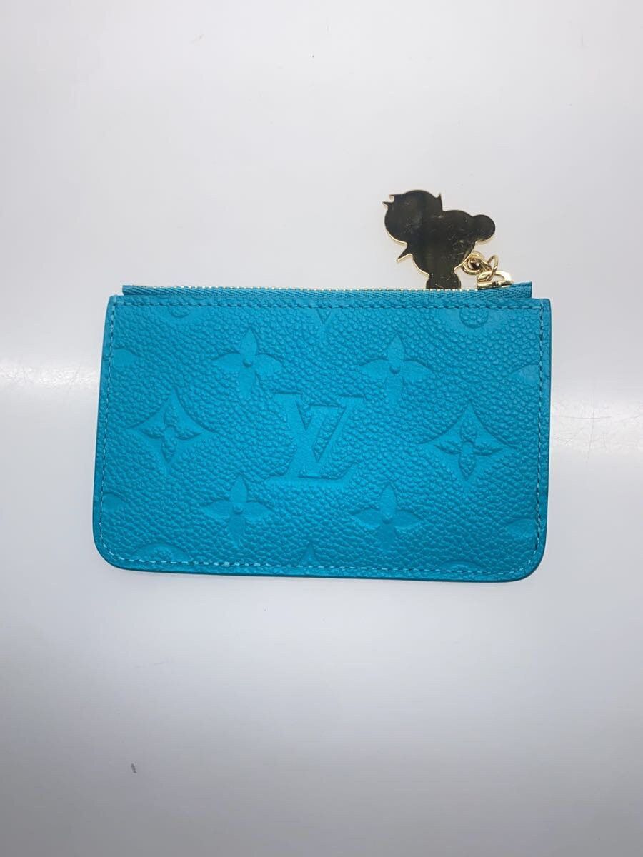Louis Vuitton Louis Vuitton Monogram Leather Coin Case Blue Size ONE SIZE - 2 Thumbnail