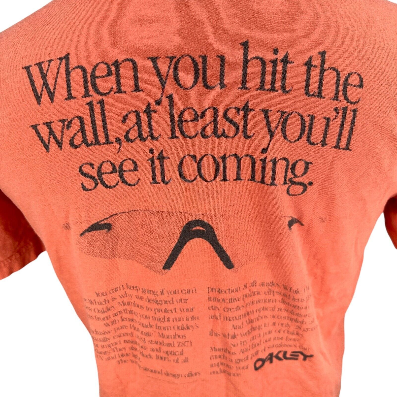 Oakley Oakley M-Frame Sunglasses T-Shirt Men’s Medium Coral Pink Size US M / EU 48-50 / 2 - 5 Thumbnail