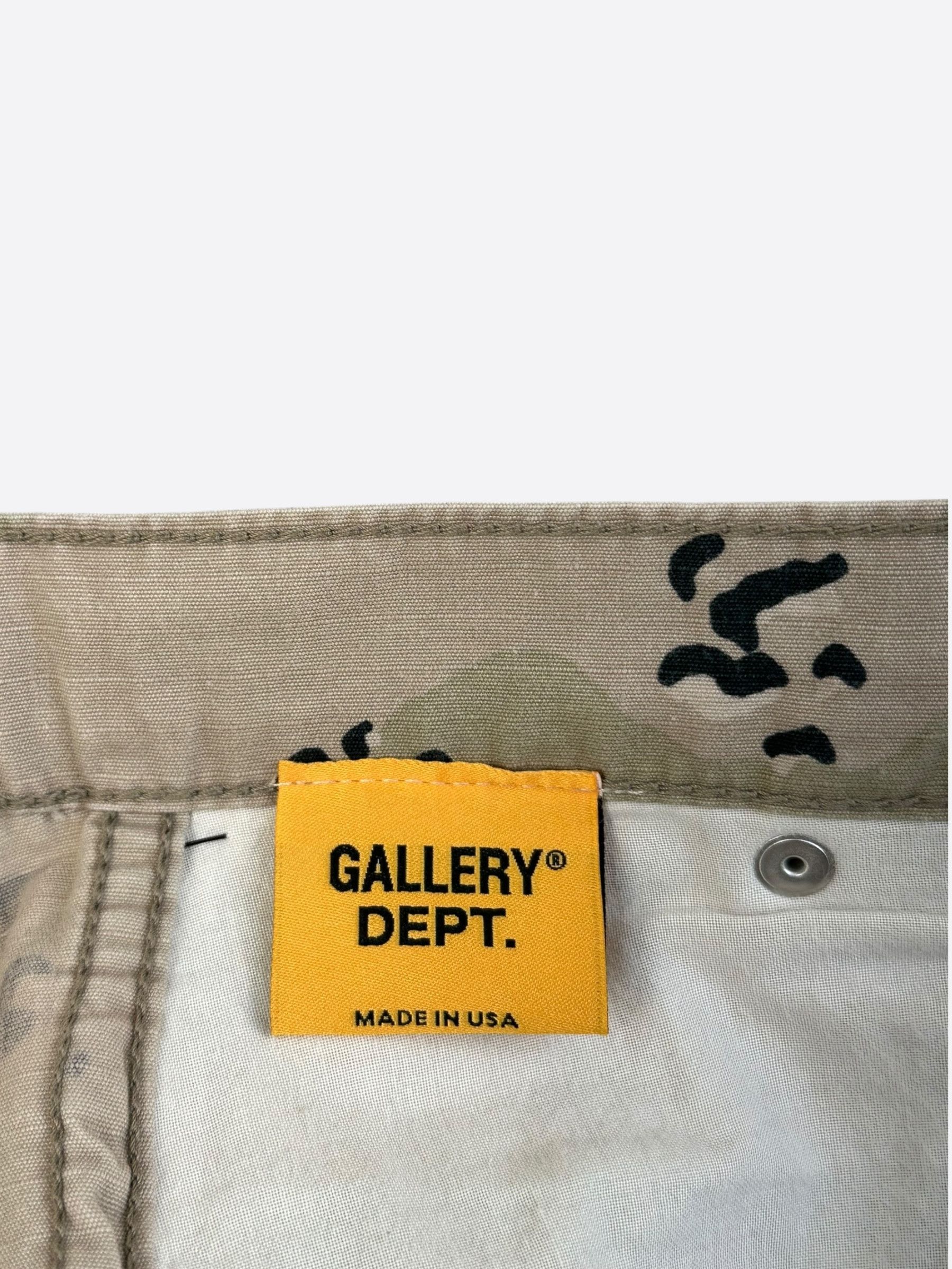 Gallery Dept. Gallery Dept Desert Camouflage LA Flare Carpenter Pants Size US 33 - 6 Thumbnail