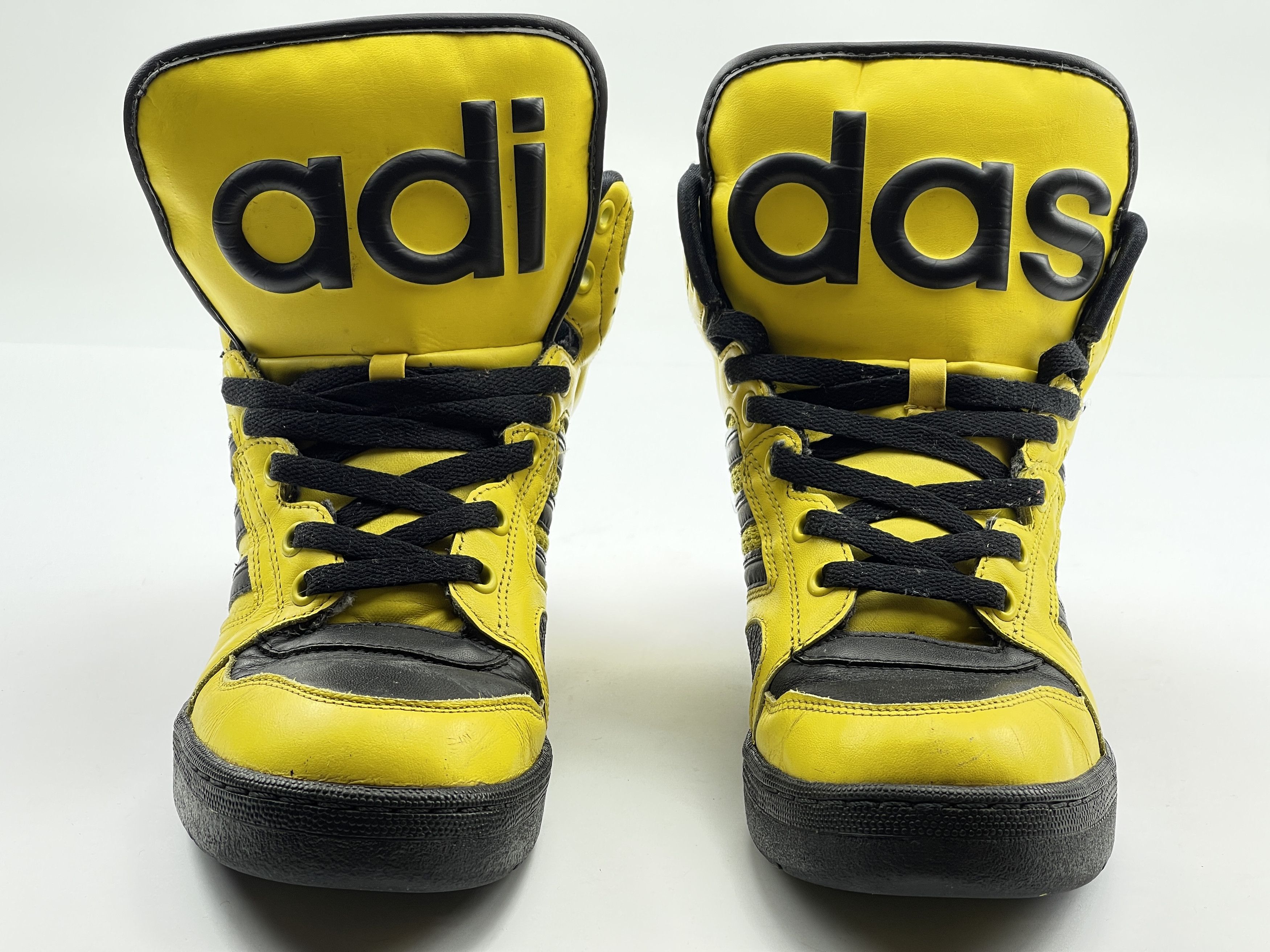 Adidas × Jeremy Scott Adidas sneakers Jeremy Scott Instinct Top shoes ObyO V24530 Size US 7.5 / EU 40-41 - 9 Thumbnail