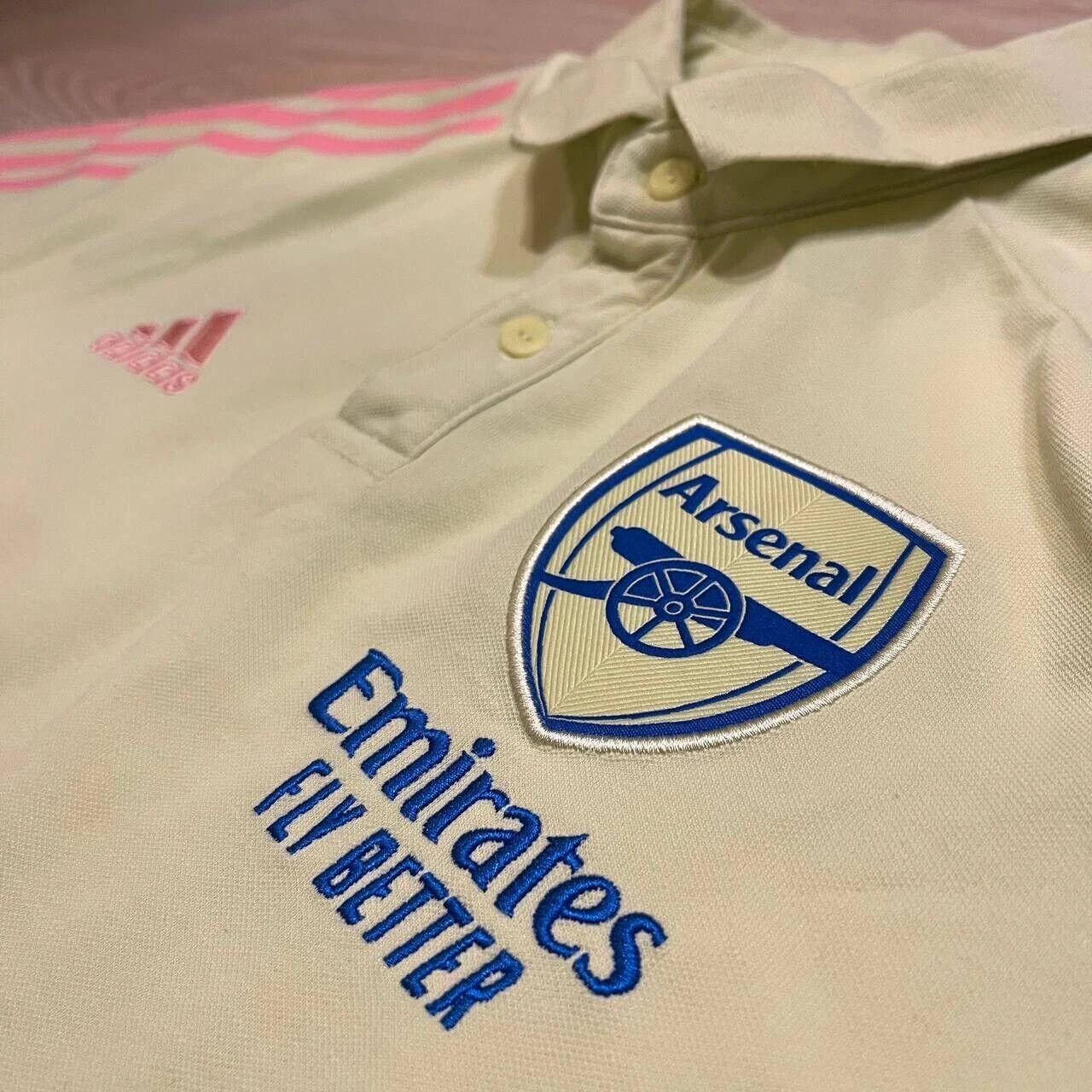Adidas ARSENAL ADIDAS 2020/2021 FOOTBALL TEAM POLO TRAINING Size US M / EU 48-50 / 2 - 3 Thumbnail