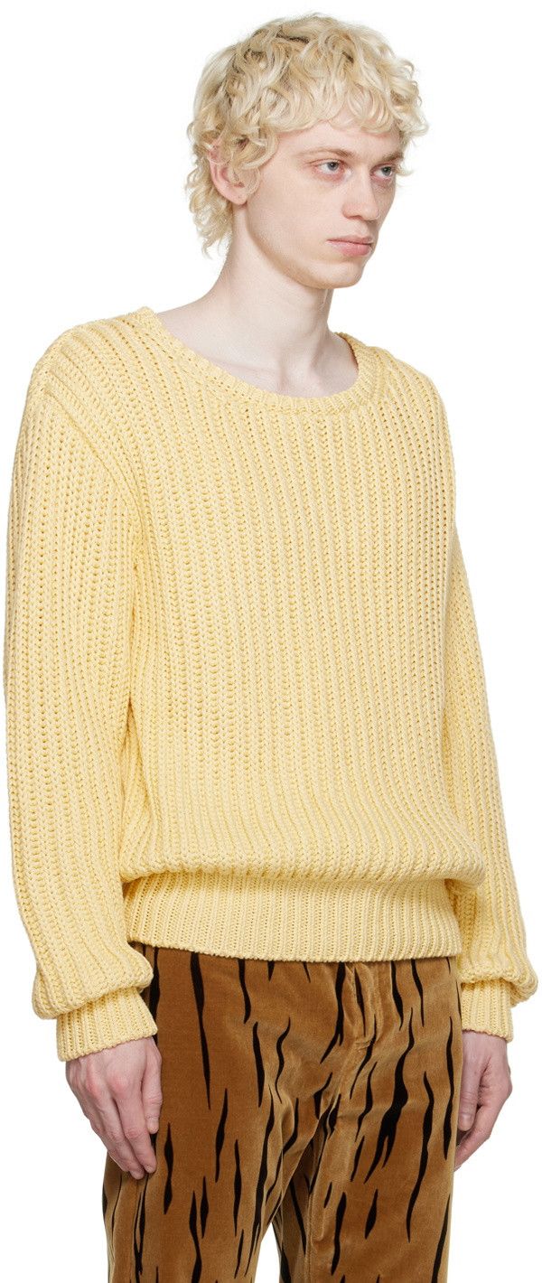 Bally 1050USD 3-gauge rib knit cotton sweater. Size US L / EU 52-54 / 3 - 2 Thumbnail