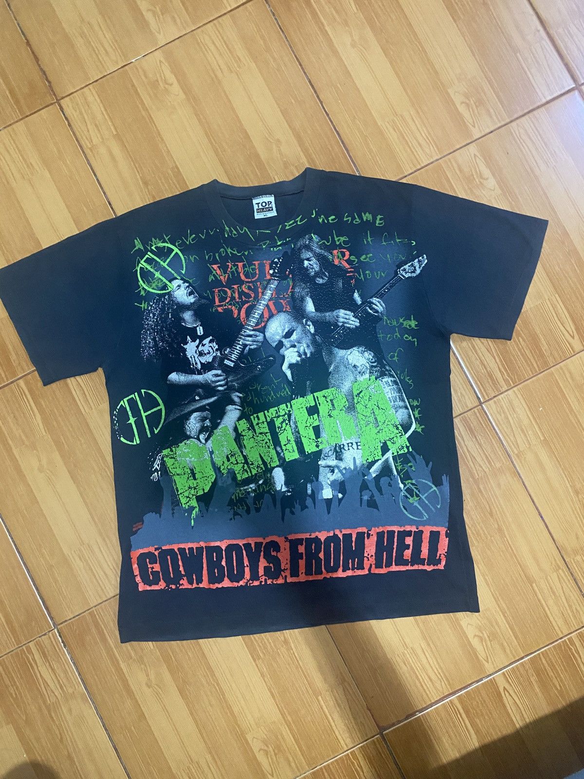 Band Tees Vintage 90s OVP Pantera Size US XL / EU 56 / 4 - 1 Thumbnail