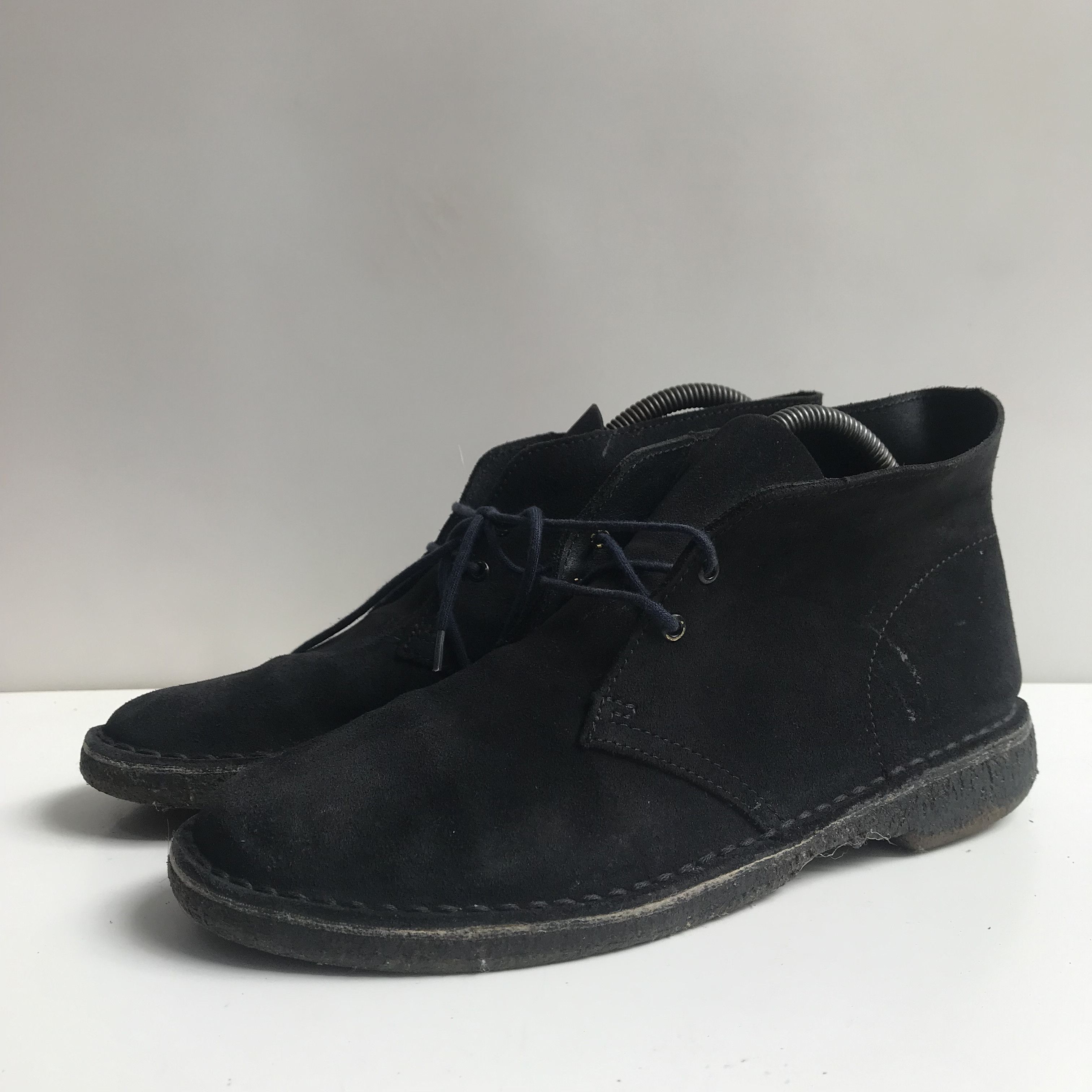 Clarks Vintage MK1 Clarks Dessert Boots Dark Black Suede Size US 8 / EU 41 - 3 Thumbnail