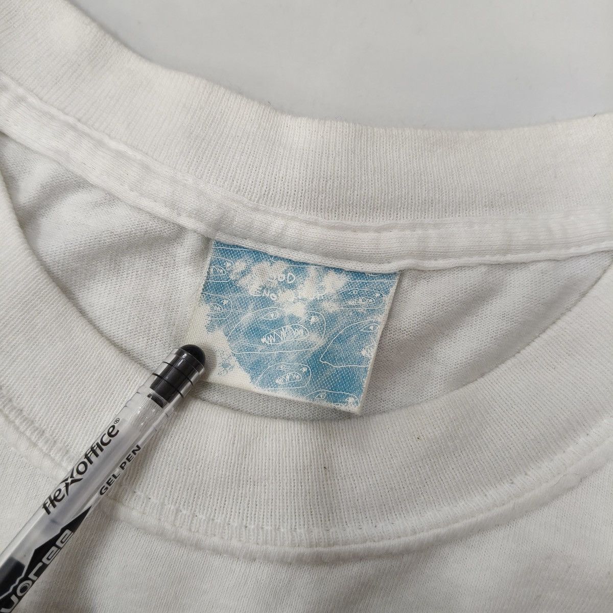 GOODENOUGH Vintage Y2K GOODENOUGH UK x Mad Hectic Melted Arc Logo Tee Size US XL / EU 56 / 4 - 14 Thumbnail