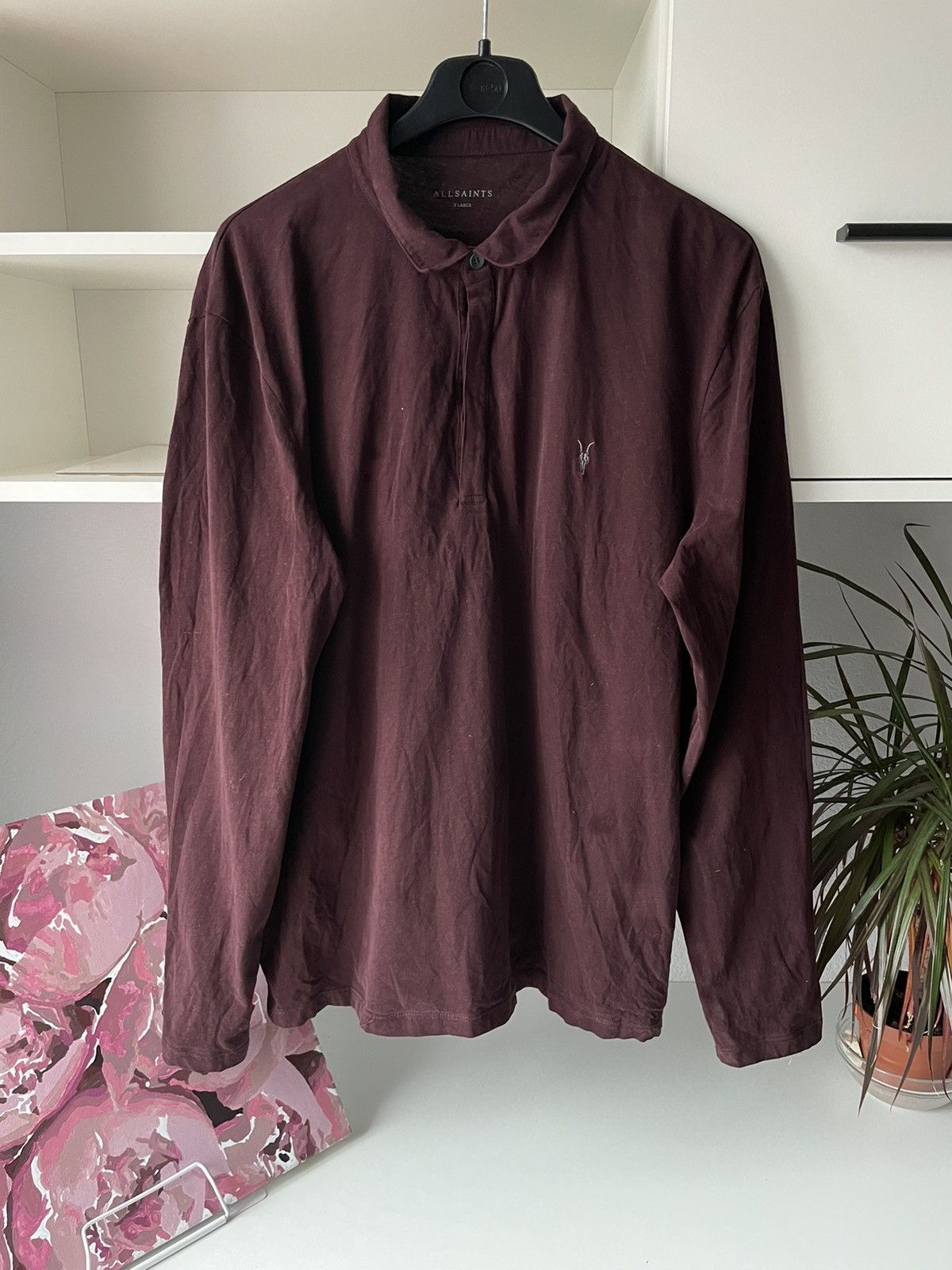 Allsaints Allsaints Luxury Long Sleeve Brace Ls Polo Size XL Size US XL / EU 56 / 4 - 1 Thumbnail