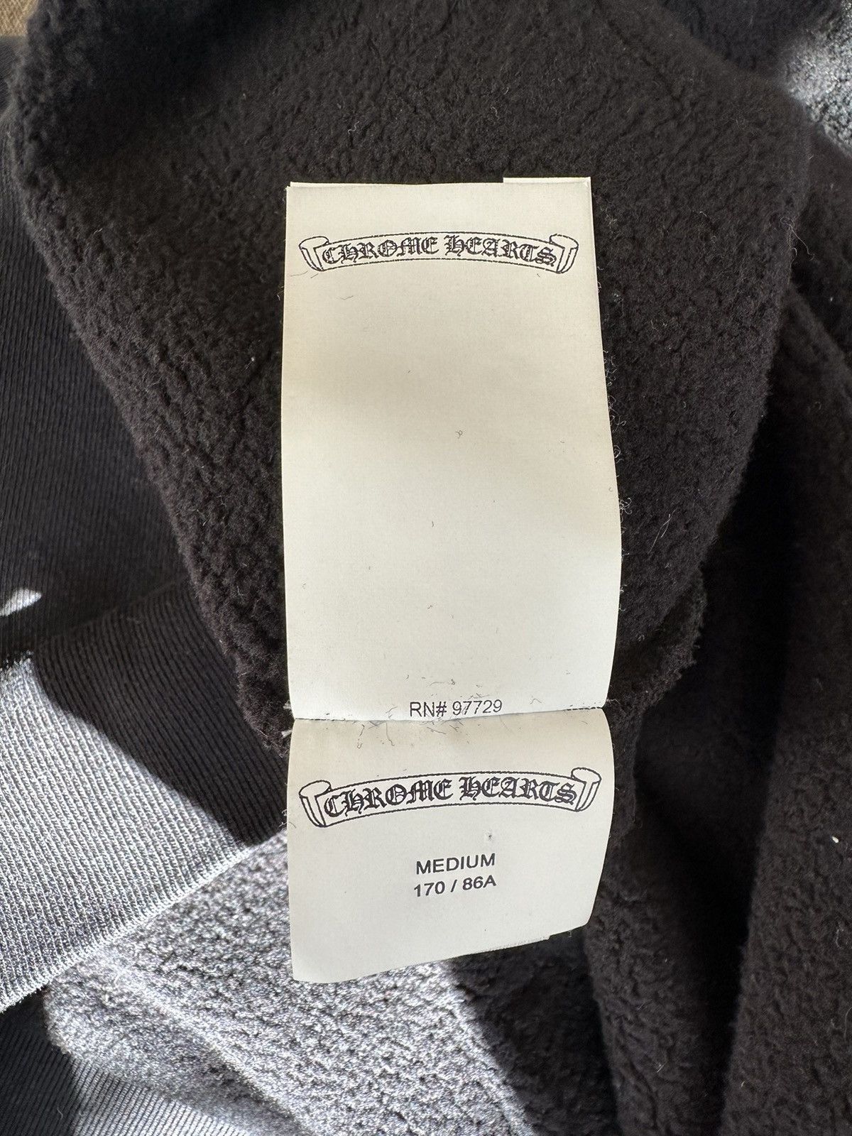 Chrome Hearts CHROME HEARTS FLOODED CROSS PATCH CREWNECK SZ L-XL Size US M / EU 48-50 / 2 - 10 Thumbnail