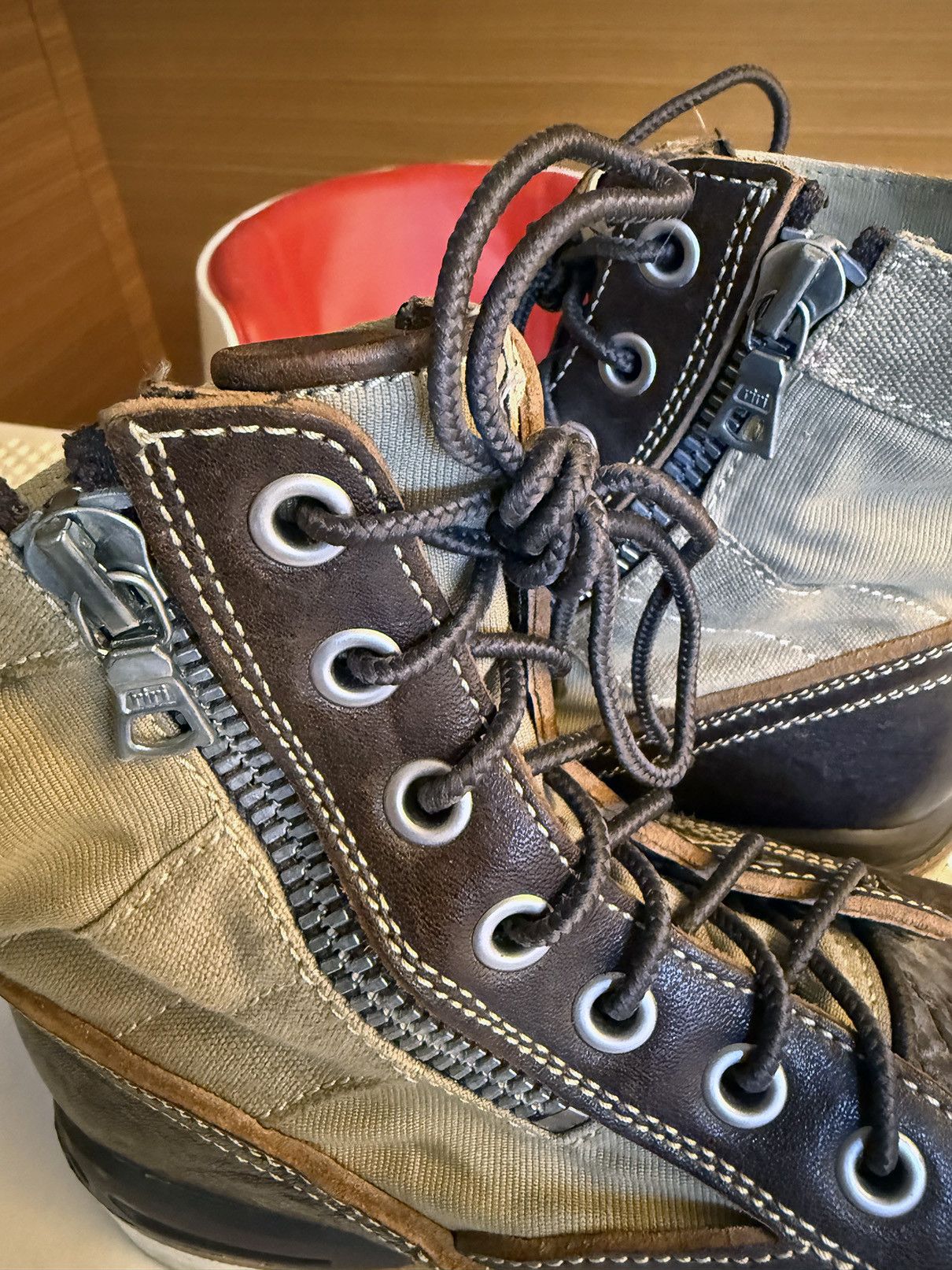 Visvim Contrary Department SS22 7 Hole '73-Folk Boots Dk. Brown M9 Size US 9 / EU 42 - 7 Thumbnail