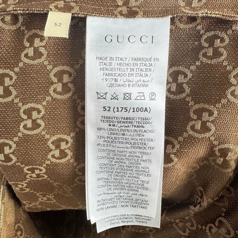 Gucci Gucci Lapel full print old flower shirt 2502-Nextarrow Size US L / EU 52-54 / 3 - 4 Thumbnail
