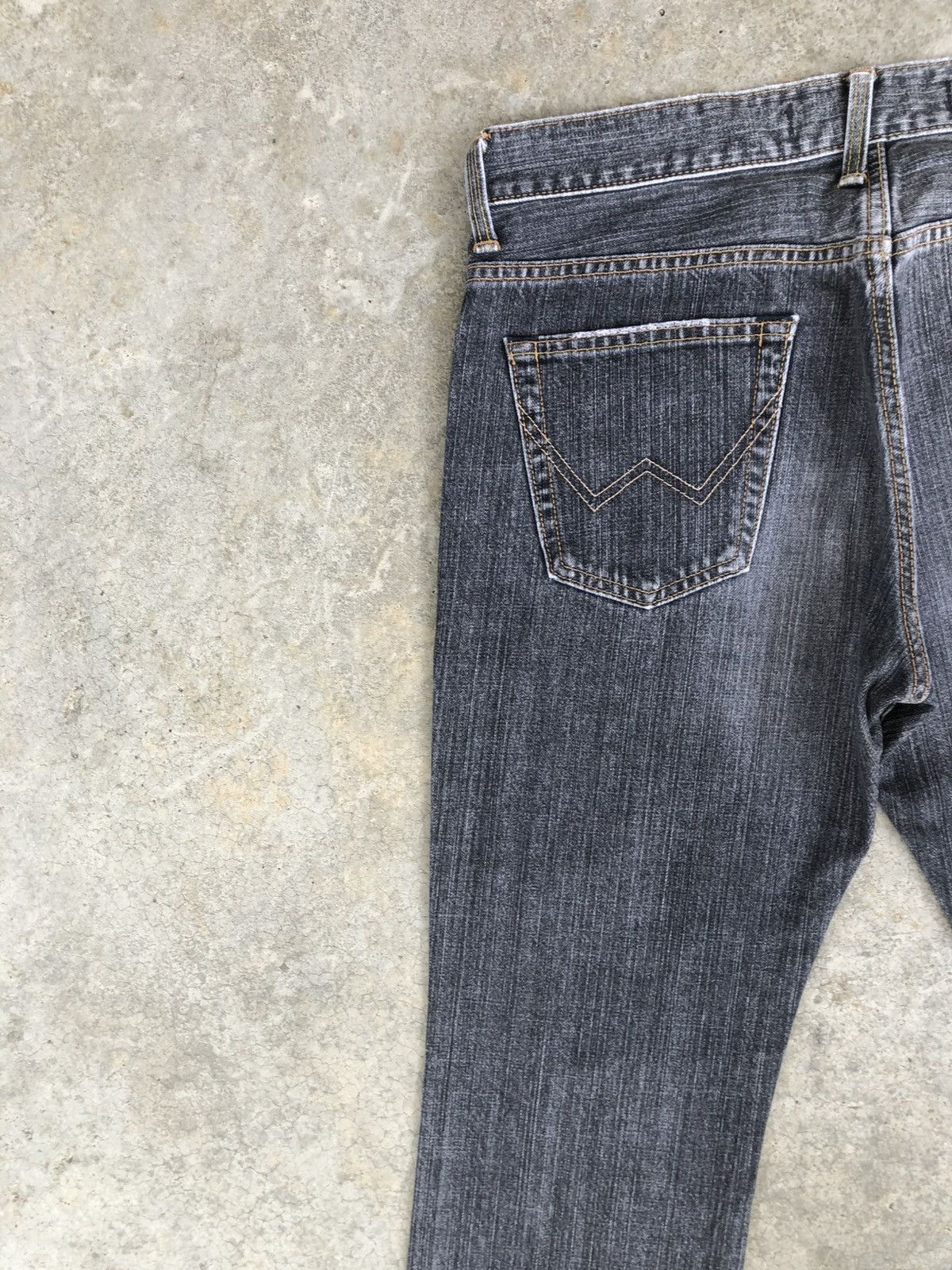 If Six Was Nine Japanese Edwin XU Flared Jeans Distressed Bootcut Size US 32 / EU 48 - 9 Thumbnail