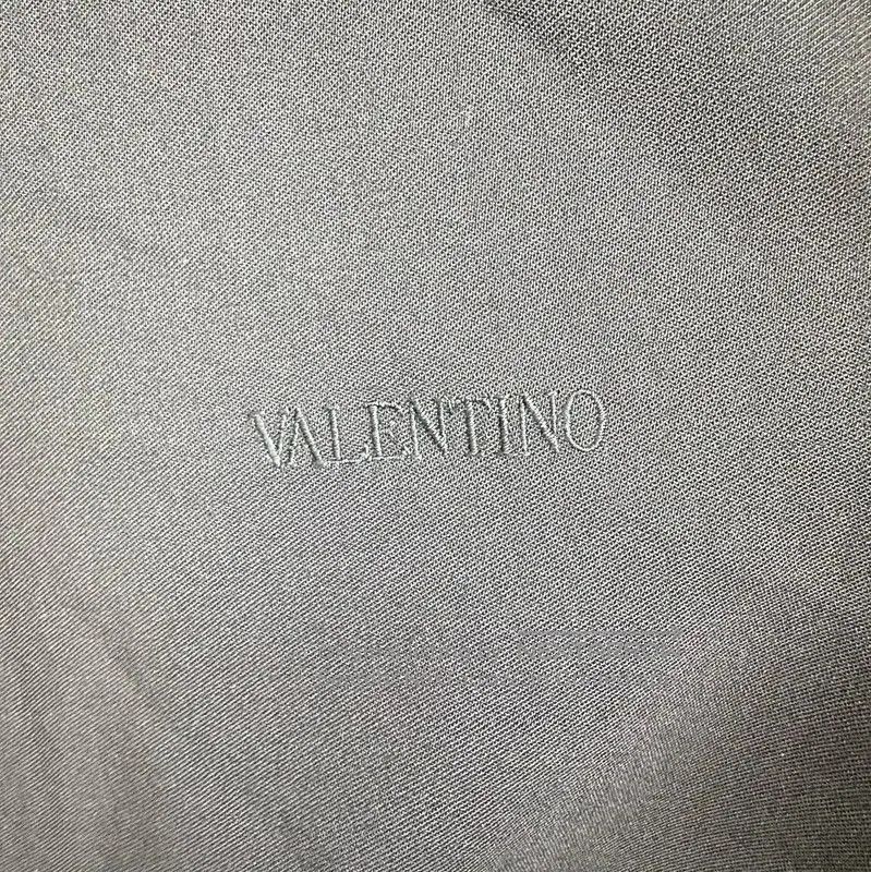 Valentino Valentino Long Sleeve Black Cotton Jacket . Size US M / EU 48-50 / 2 - 3 Thumbnail