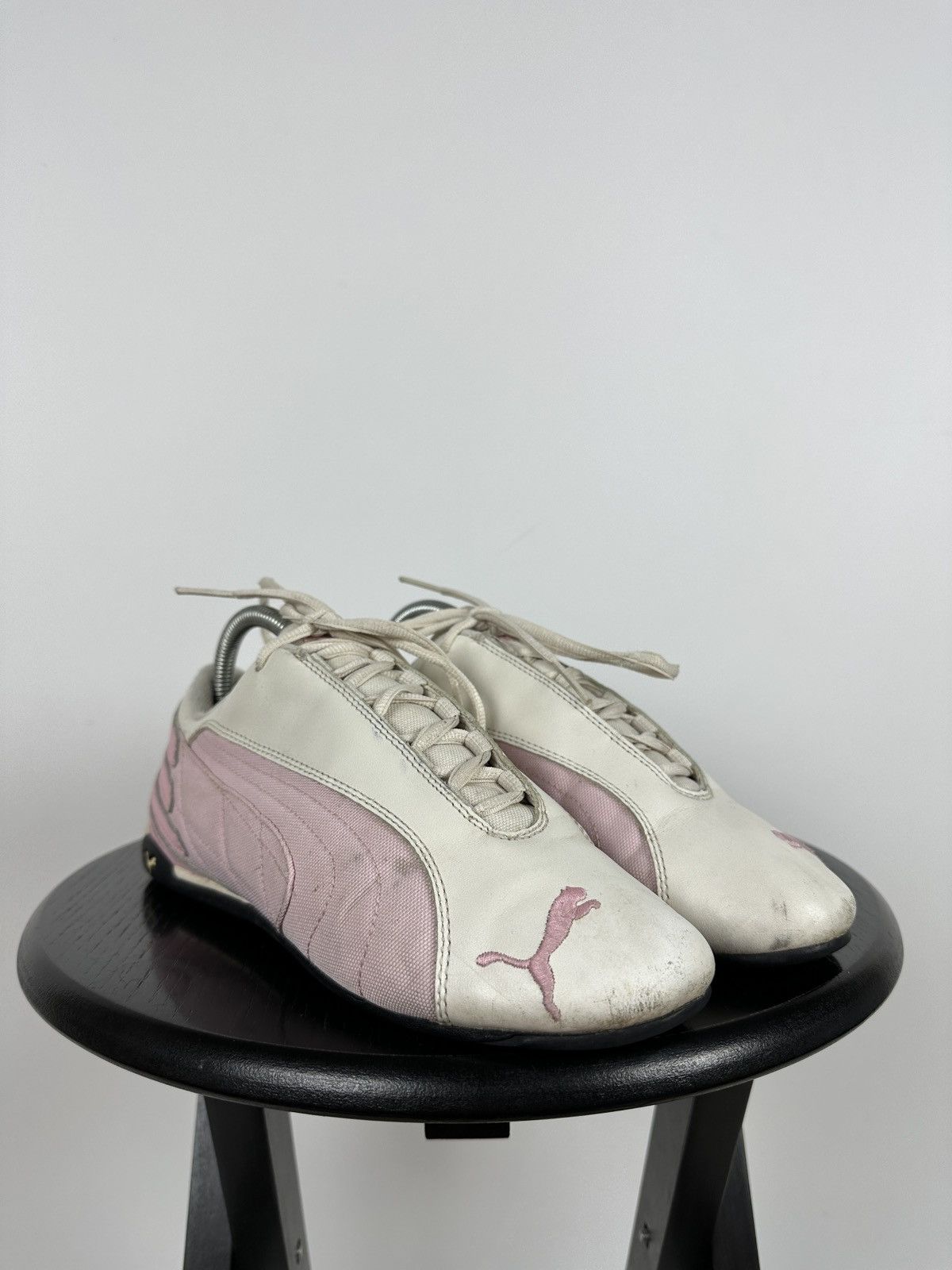 Puma Vintage Puma Speedcat Leather Y2K Pink/White Sneakers Size US 11 / IT 41 - 10 Thumbnail