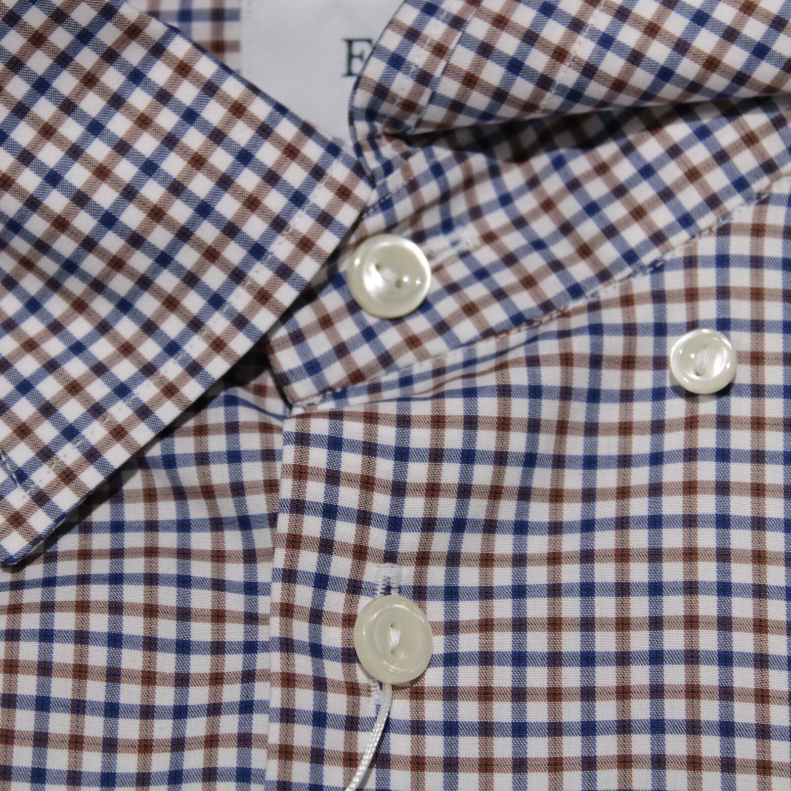 Eton Eton New with tags Shirt Size XL US In Brown Size US XL / EU 56 / 4 - 4 Thumbnail