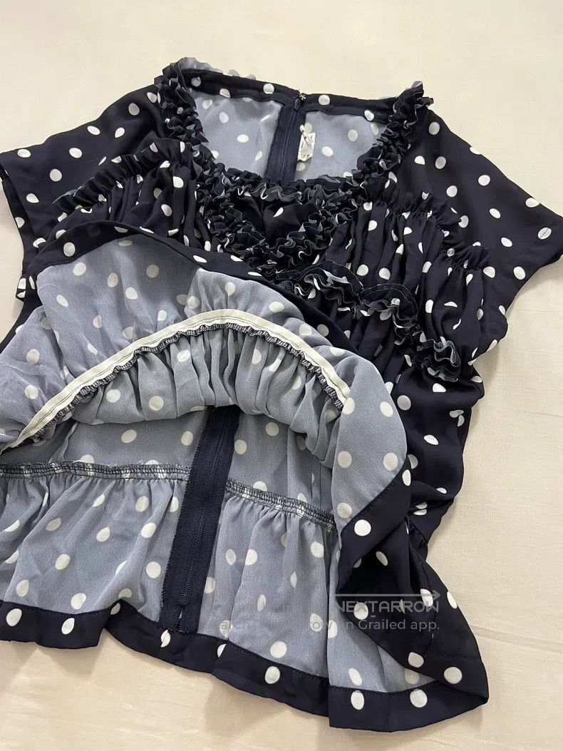 Comme des Garcons Comme des Garcons Lace Polka Dot Top Size S / US 4 / IT 40 - 5 Thumbnail
