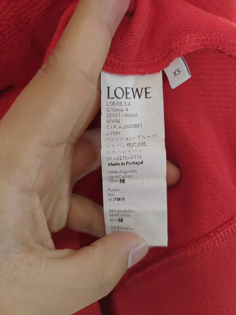 Loewe LOEWE Embroidered logo hoodie Size XS / US 0-2 / IT 36-38 - 3 Thumbnail