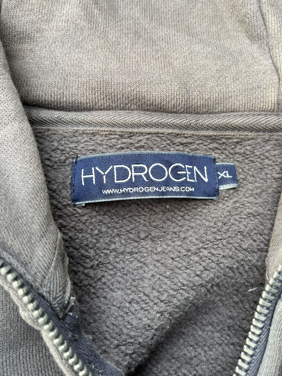 Hysteric Glamour 💥Hydrogen Italy // Faded Double Zippers Hoodie LA Patch Size US XL / EU 56 / 4 - 9 Thumbnail