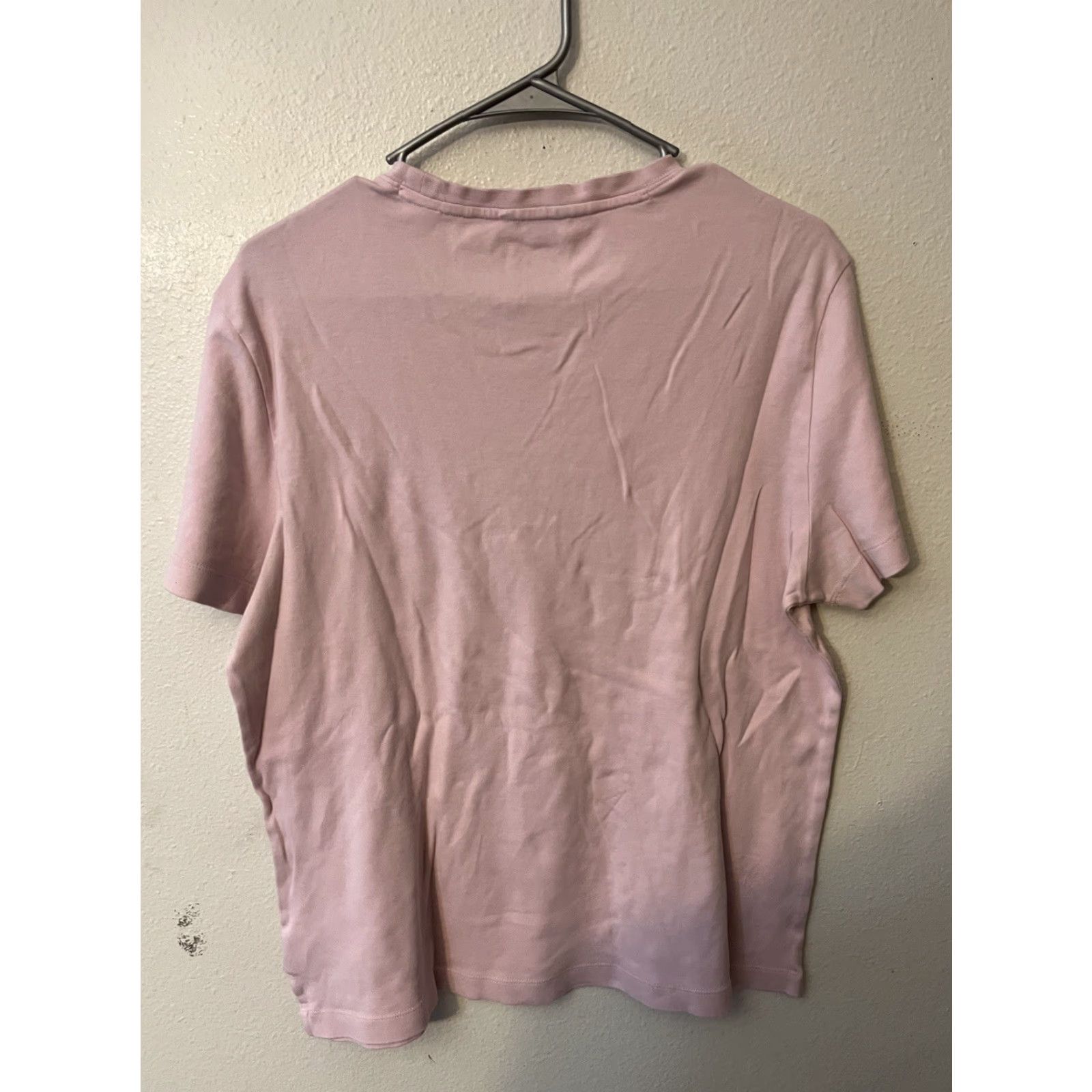 DKNY DKNY Men’s T-Shirt Solid Crew Neck Short Sleeve Pink Medium Size US M / EU 48-50 / 2 - 2 Thumbnail